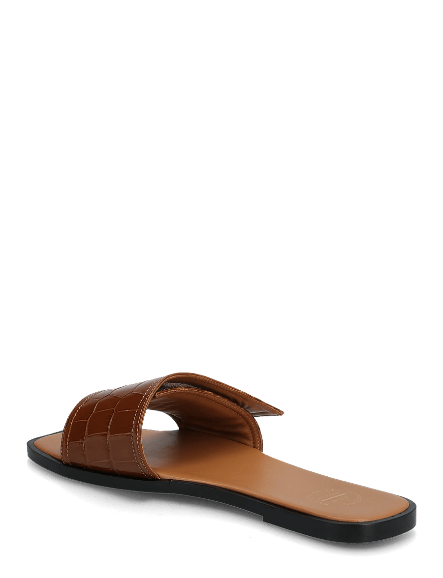 ATP Atelier - Tirano Cannella Printed Croco - flade sandaler - cannella - 2