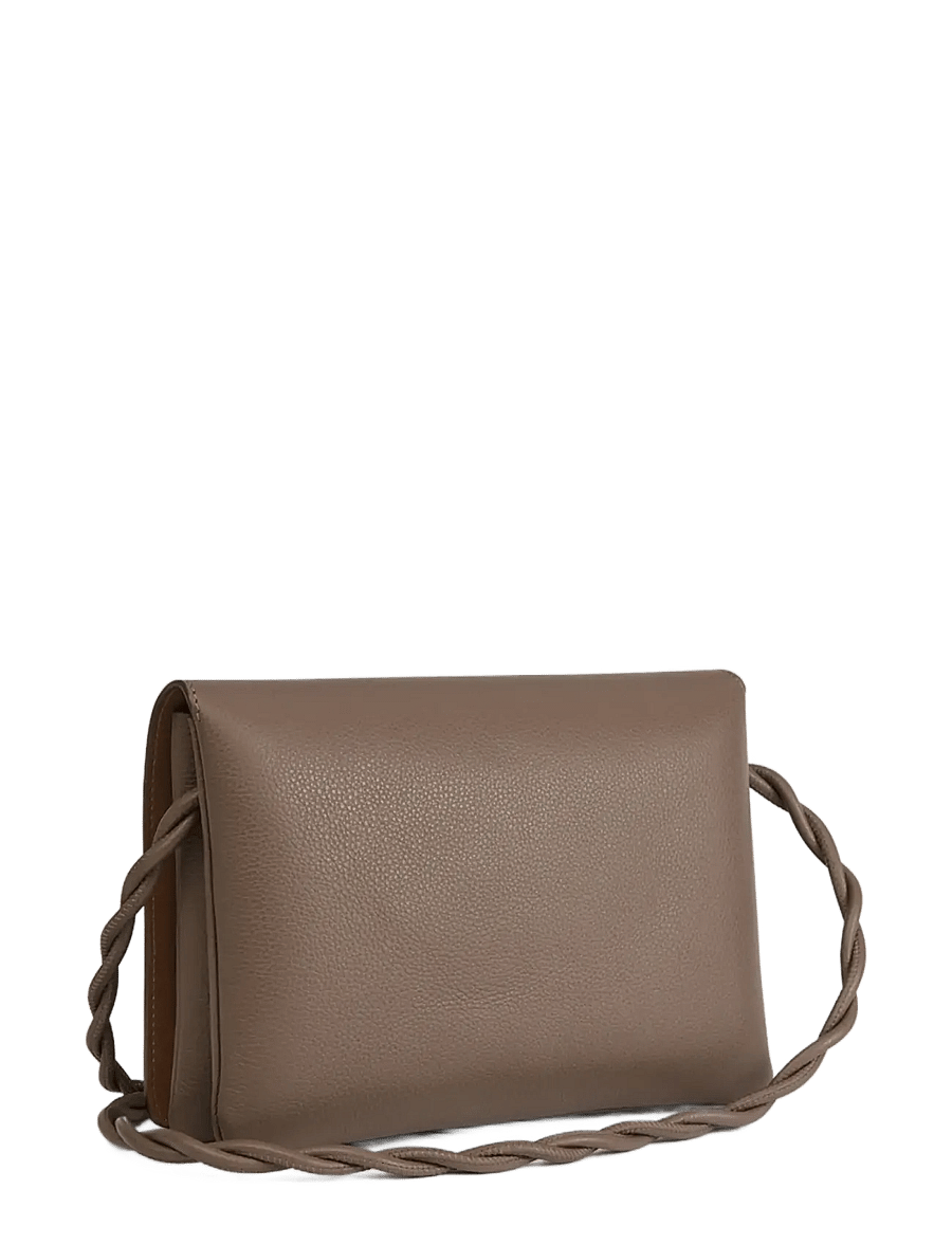 ATP Atelier - Duronia Tahini Double Faced Grained Calf - shoulder bags - tahini - 1