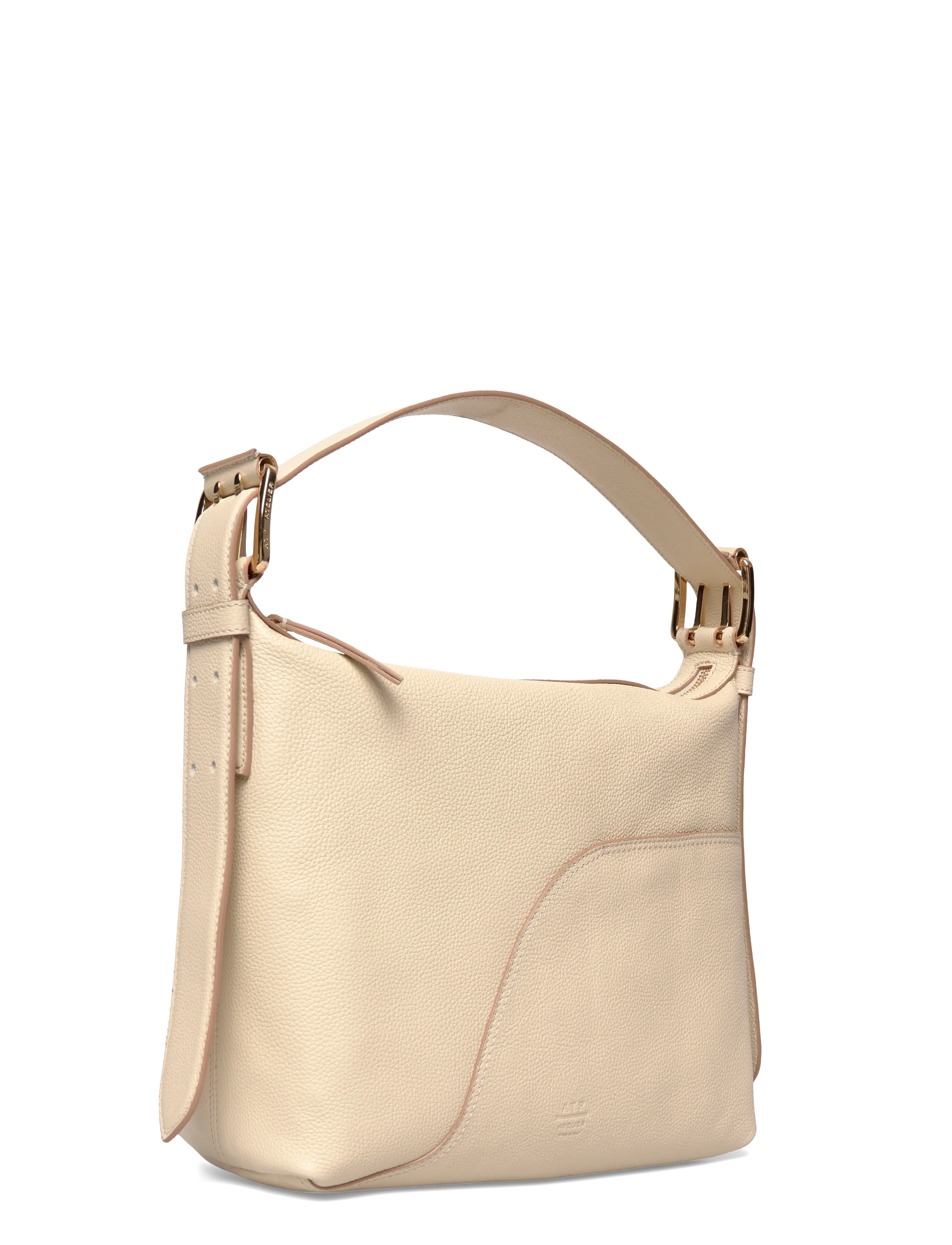 ATP Atelier - Bassanina Mandorla Grained Calf - top handle tasker - mandorla - 3