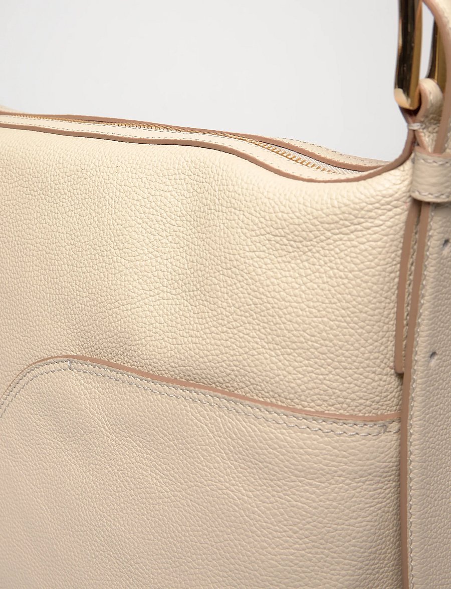 ATP Atelier - Bassanina Mandorla Grained Calf - top handle - mandorla - 4