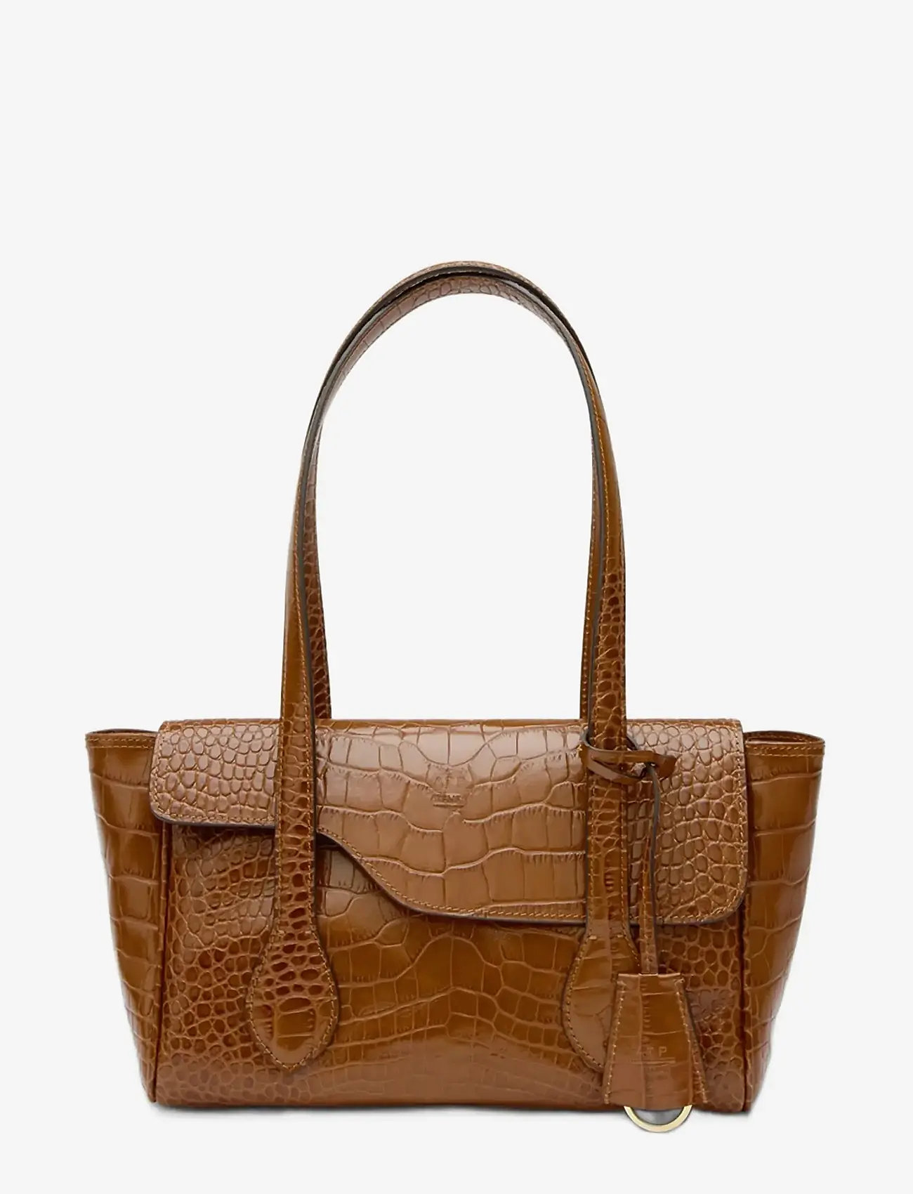 ATP Atelier - Eira Cannella Printed Croco - top handle tasker - cannella - 1