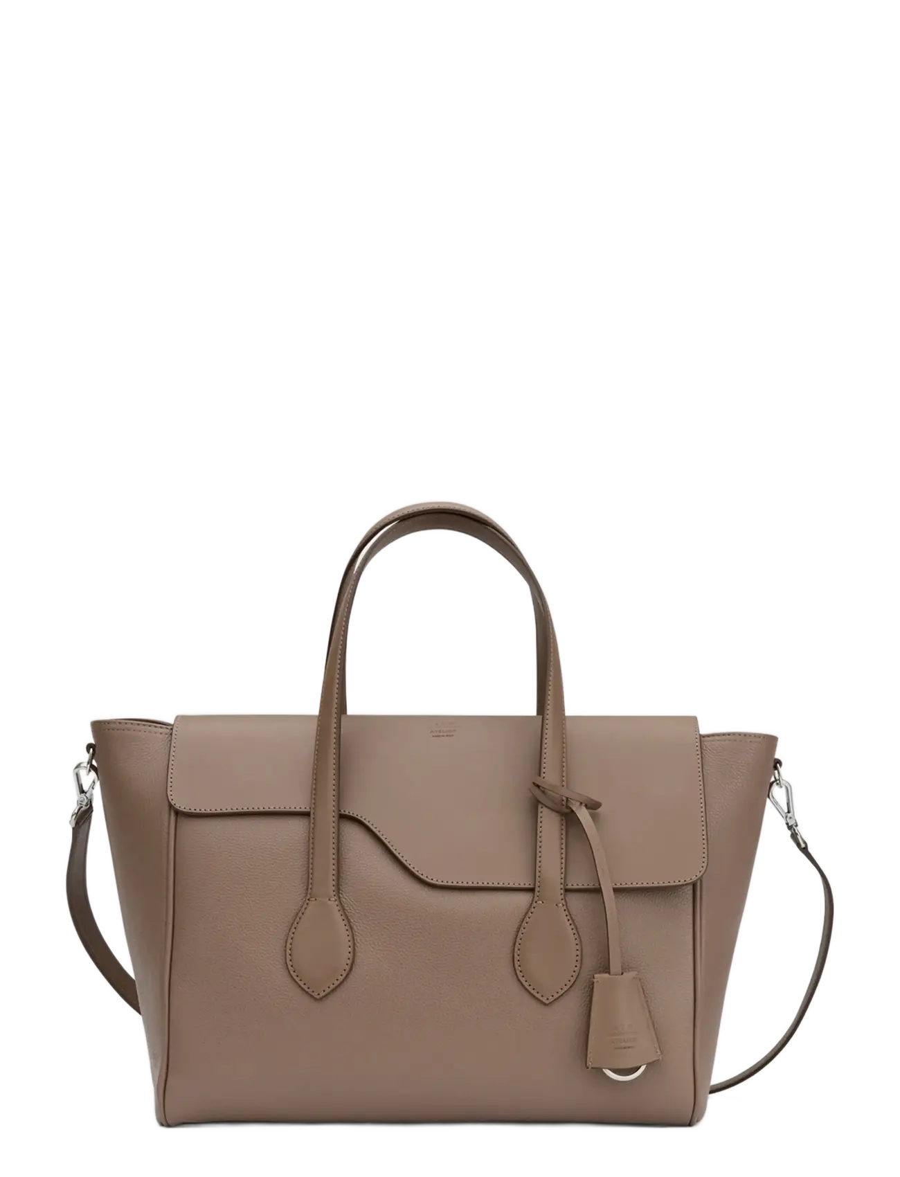 ATP Atelier Merlara Tahini Grained Calf/Vacchetta - Õlakotid - TAHINI / brown