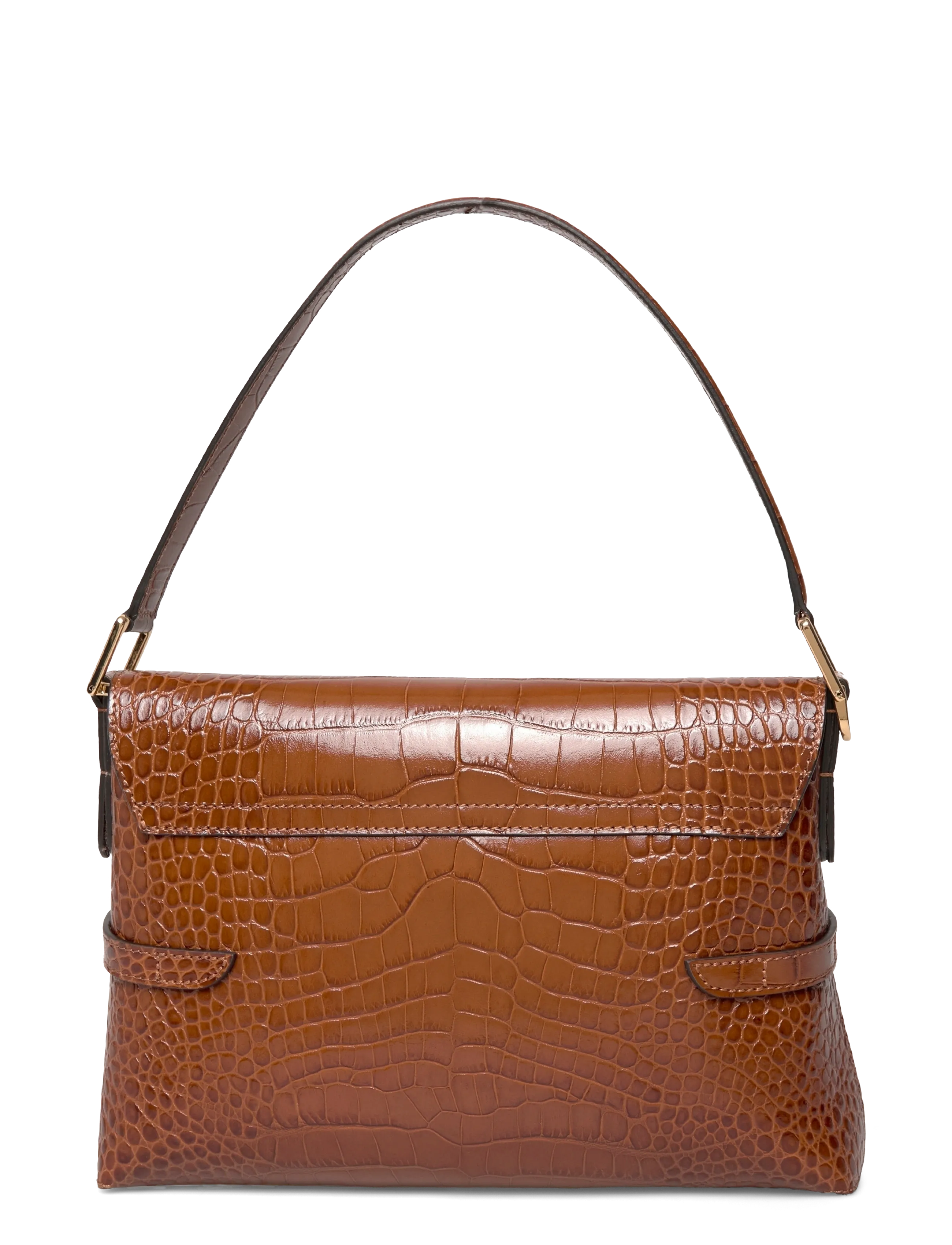 ATP Atelier - Lierna Cannella Printed Croco - shoulder bags - cannella - 1