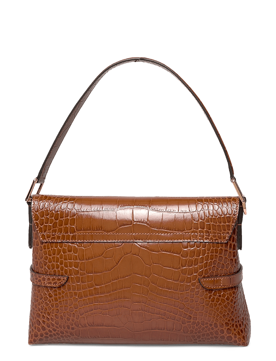 ATP Atelier - Lierna Cannella Printed Croco - top handle tasker - cannella - 1