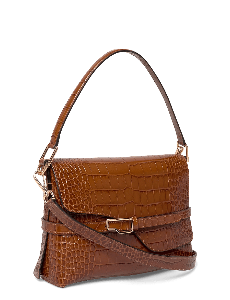 ATP Atelier - Lierna Cannella Printed Croco - top handle tasker - cannella - 2