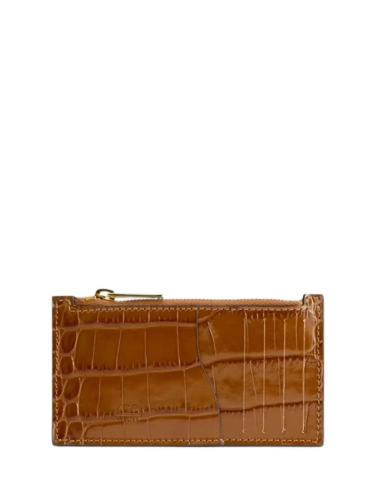 ATP Atelier Moscosi Cannella Printed Croco - Lompakot - CANNELLA / brown