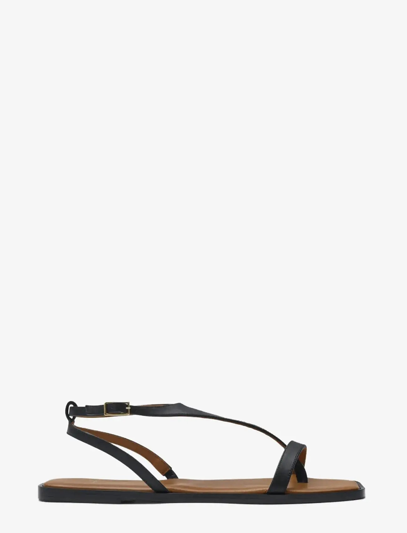 ATP Atelier - Livo Black Calf - flade sandaler - black - 1