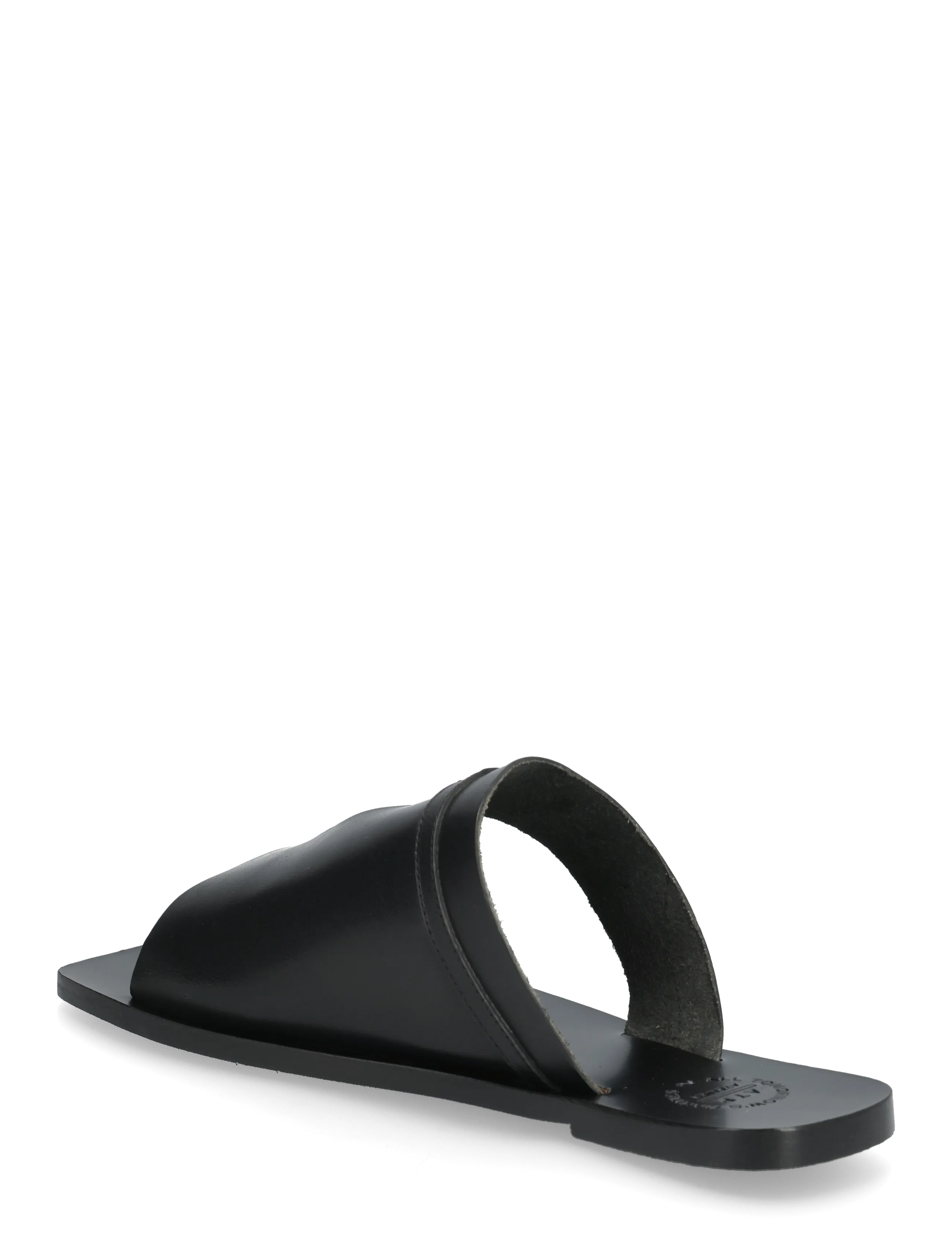 ATP Atelier - Varna Black Vacchetta - flatir sandalar - black - 2