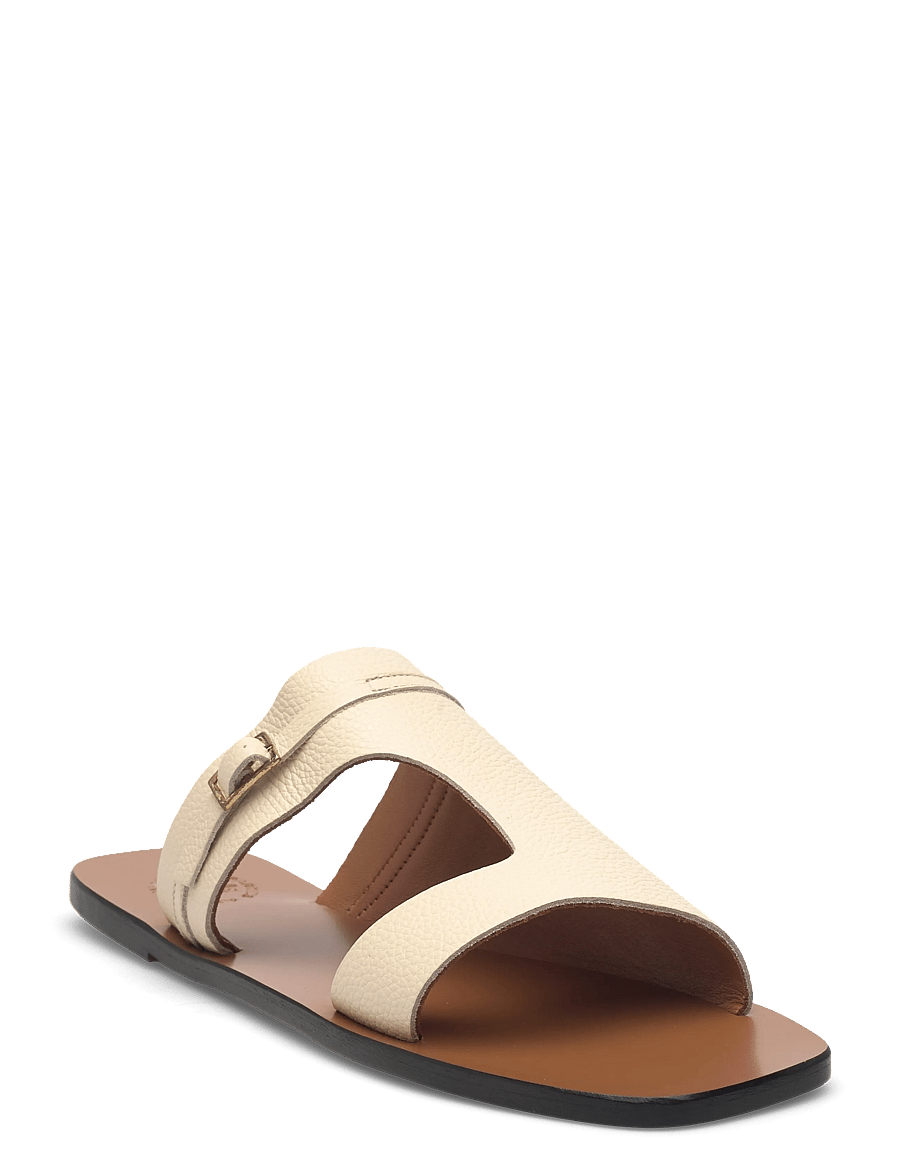 ATP Atelier - Varna Mandorla Grained Calf - flade sandaler - mandorla - 1