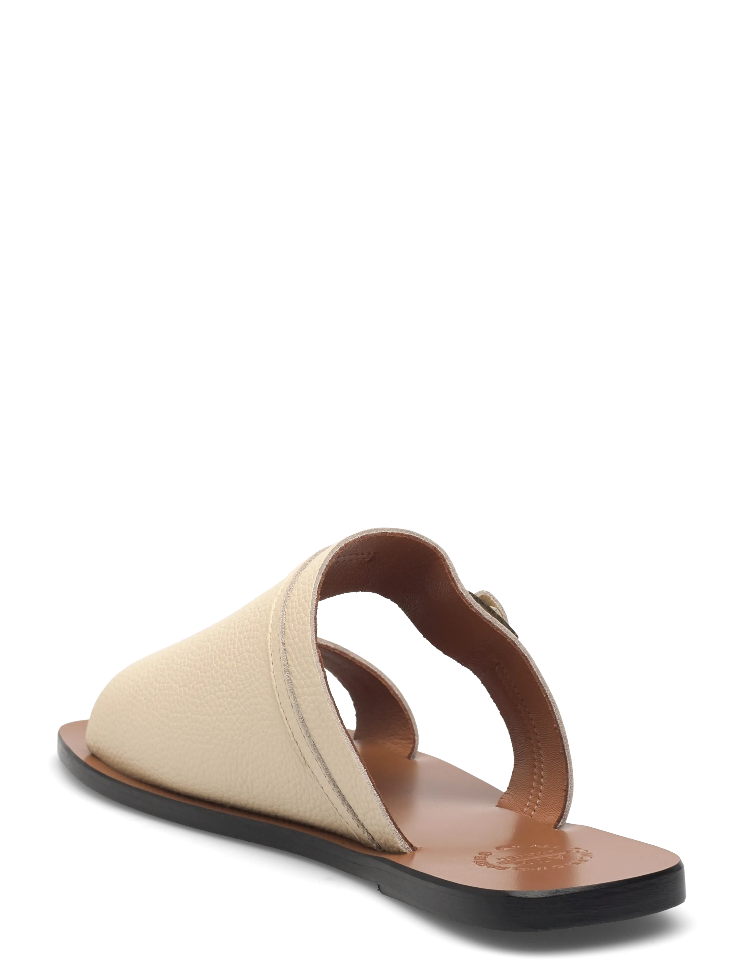 ATP Atelier - Varna Mandorla Grained Calf - flade mules - mandorla - 3