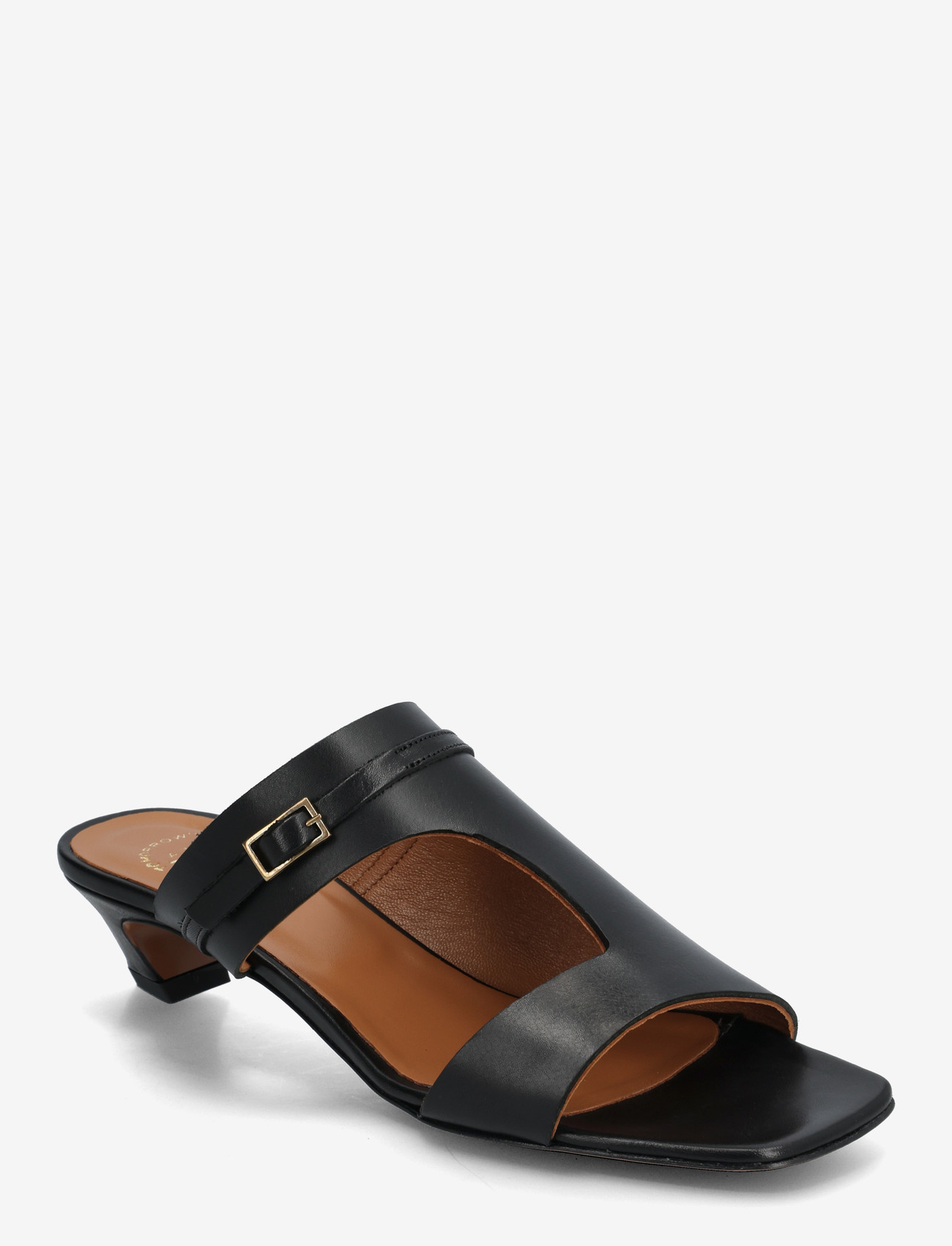 ATP Atelier - Ossana Black Vacchetta - mules med hæle - black - 0