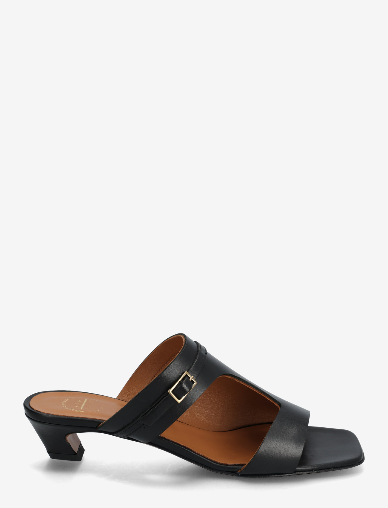 ATP Atelier - Ossana Black Vacchetta - mules med hæle - black - 1