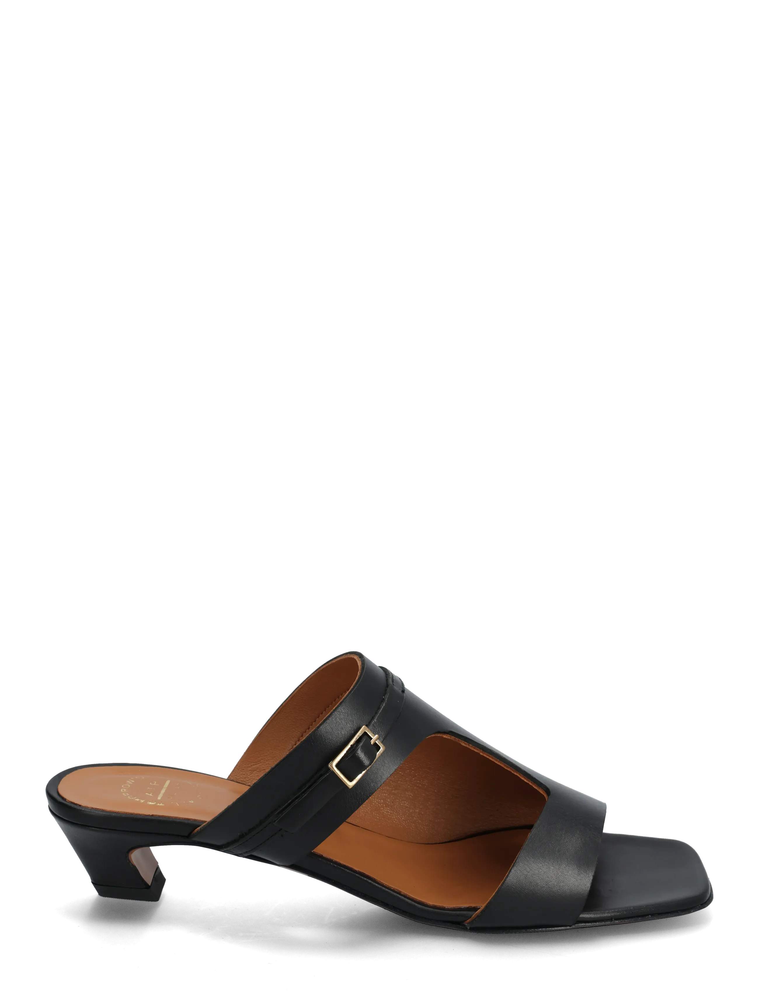ATP Atelier - Ossana Black Vacchetta - mules med klack - black - 1