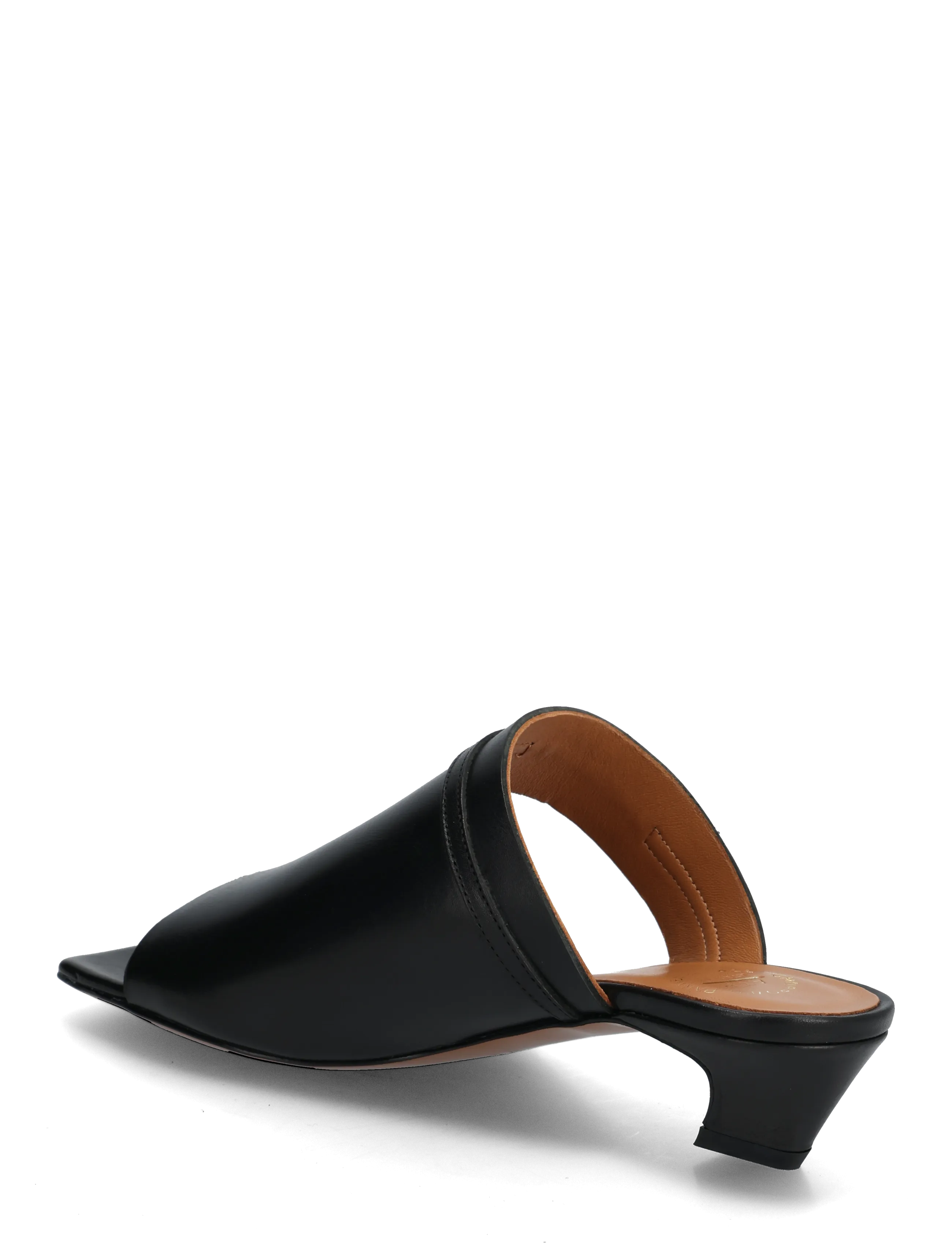 ATP Atelier - Ossana Black Vacchetta - mules med klack - black - 2