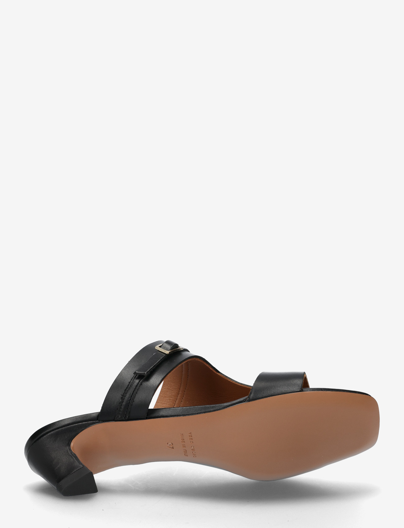 ATP Atelier - Ossana Black Vacchetta - mules med hæle - black - 4