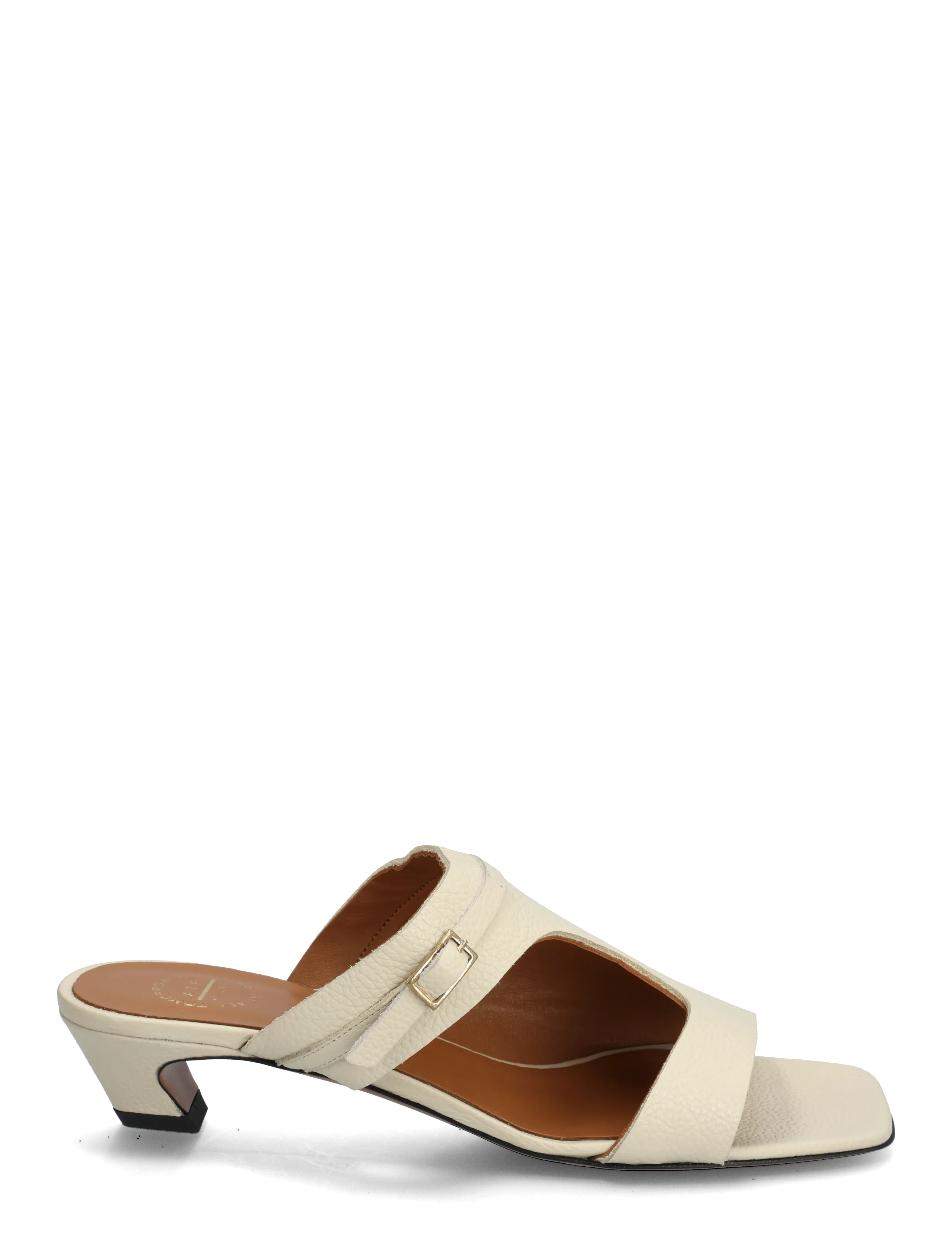 ATP Atelier - Ossana Mandorla Grained Calf - buty z odkrytą piętą na obcasach - mandorla - 1