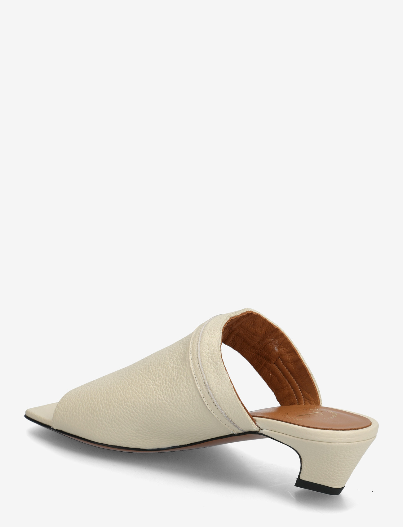 ATP Atelier - Ossana Mandorla Grained Calf - mules med klack - mandorla - 2