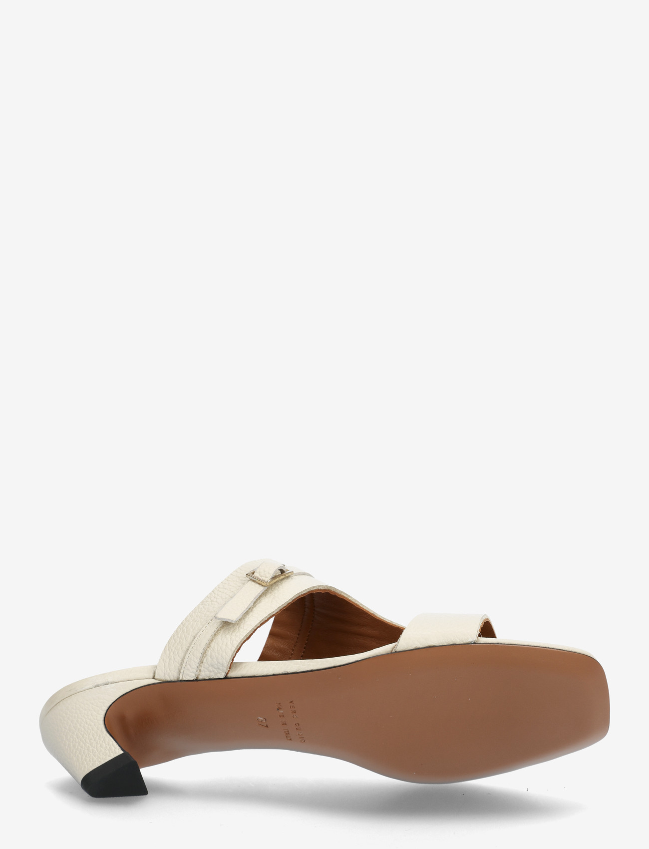 ATP Atelier - Ossana Mandorla Grained Calf - mules med klack - mandorla - 4