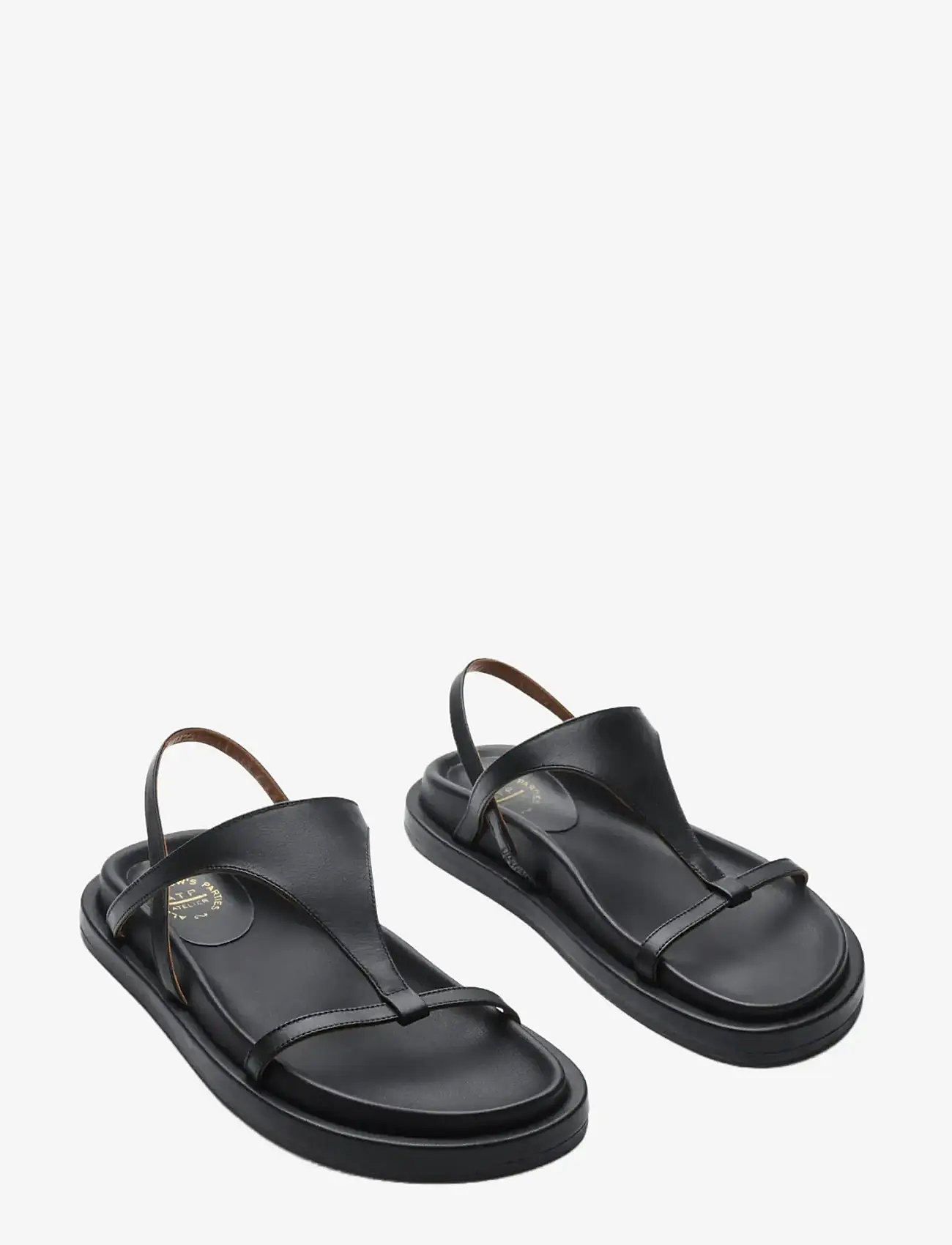 ATP Atelier - Ultimo Black Calf - flade sandaler - black - 2