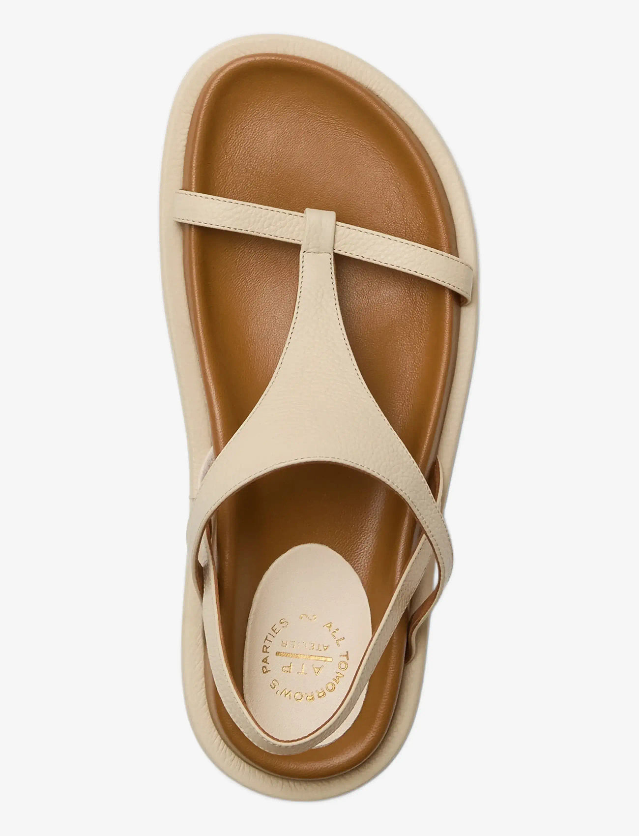 ATP Atelier - Ultimo Mandorla Grained Calf - flade sandaler - mandorla - 2