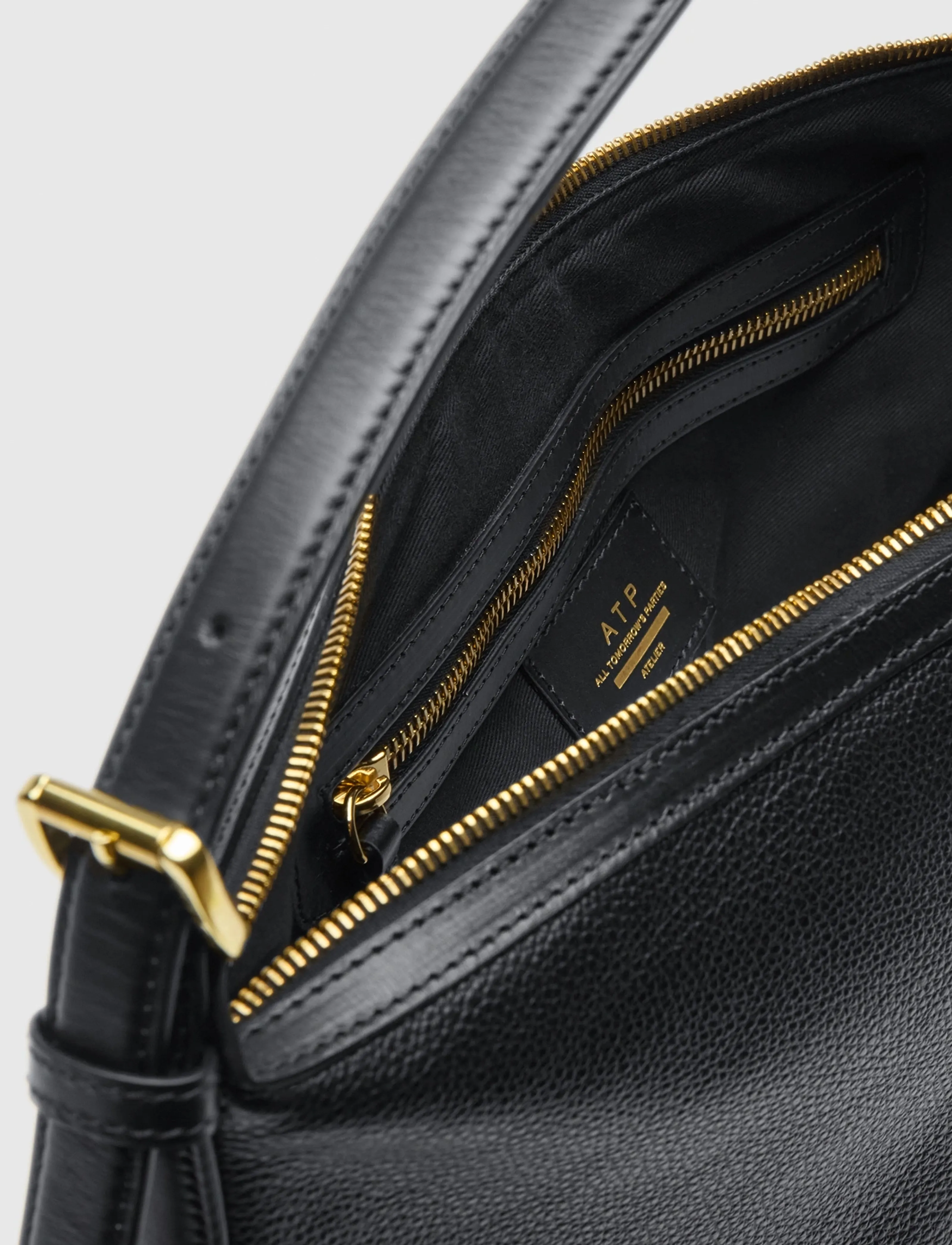 ATP Atelier - Castellare Black Grained Calf - fashion trends - black - 2