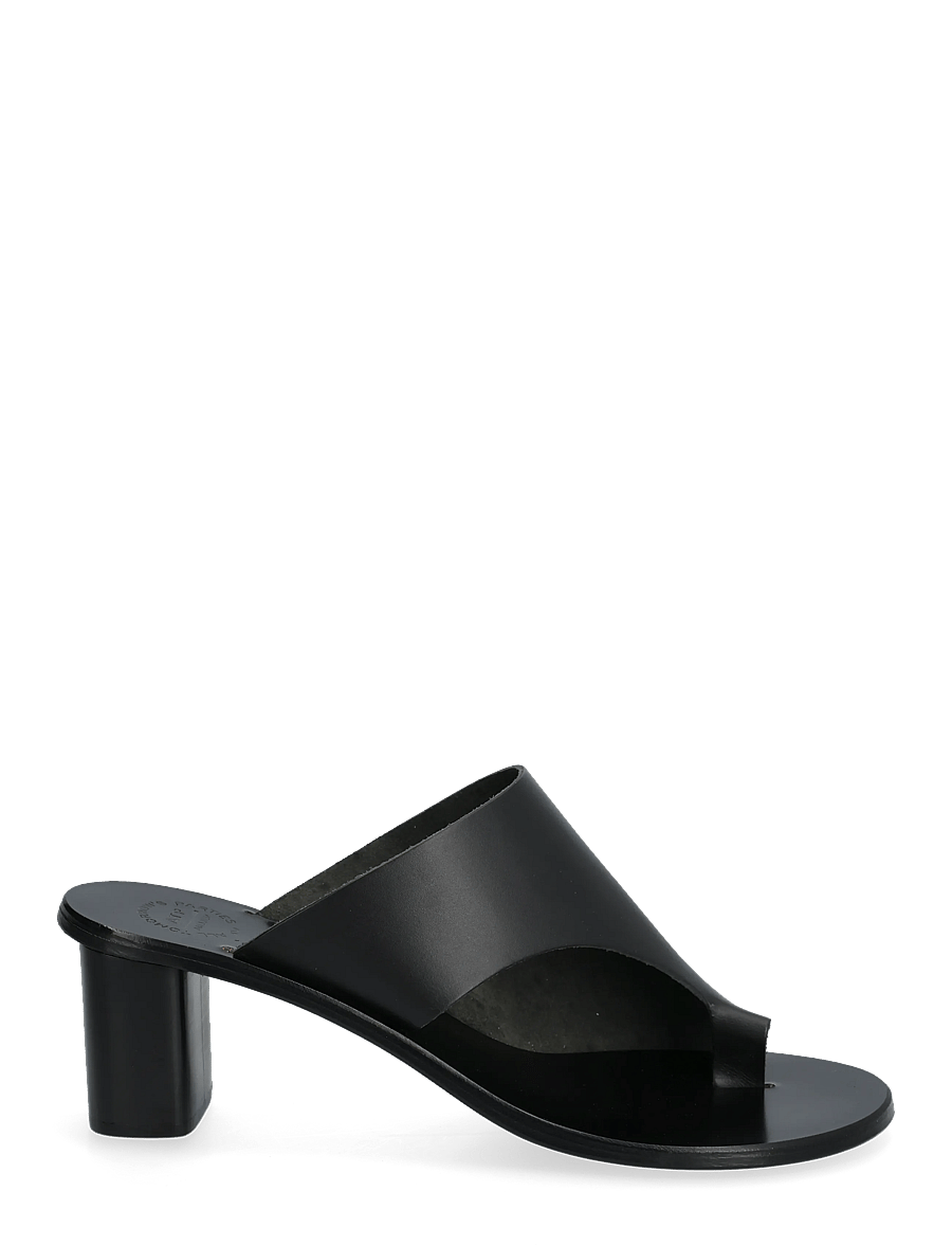 ATP Atelier - Rosate Black Vacchetta - mules med hæle - black - 2