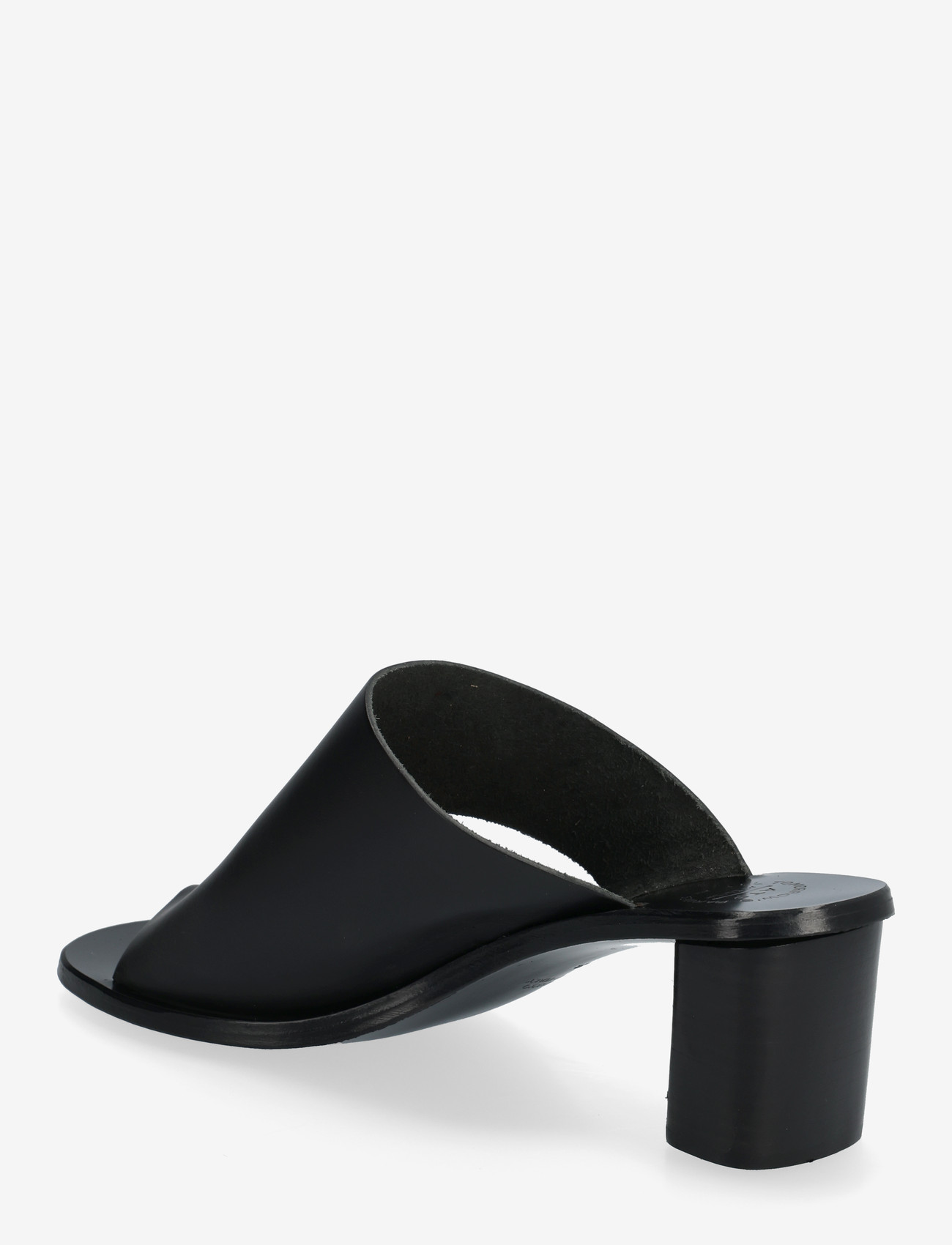 ATP Atelier - Rosate Black Vacchetta - mules med hæle - black - 3