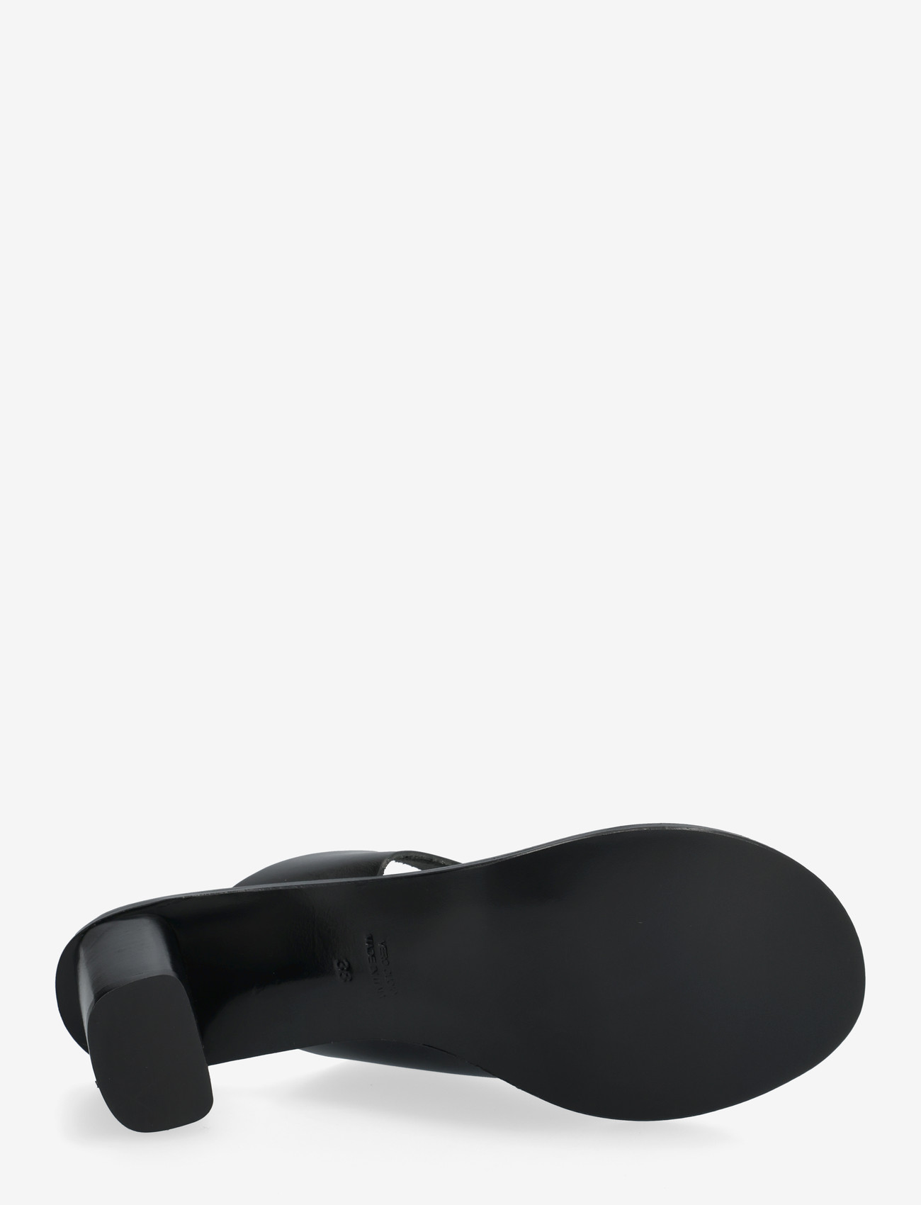 ATP Atelier - Rosate Black Vacchetta - mules med hæle - black - 5