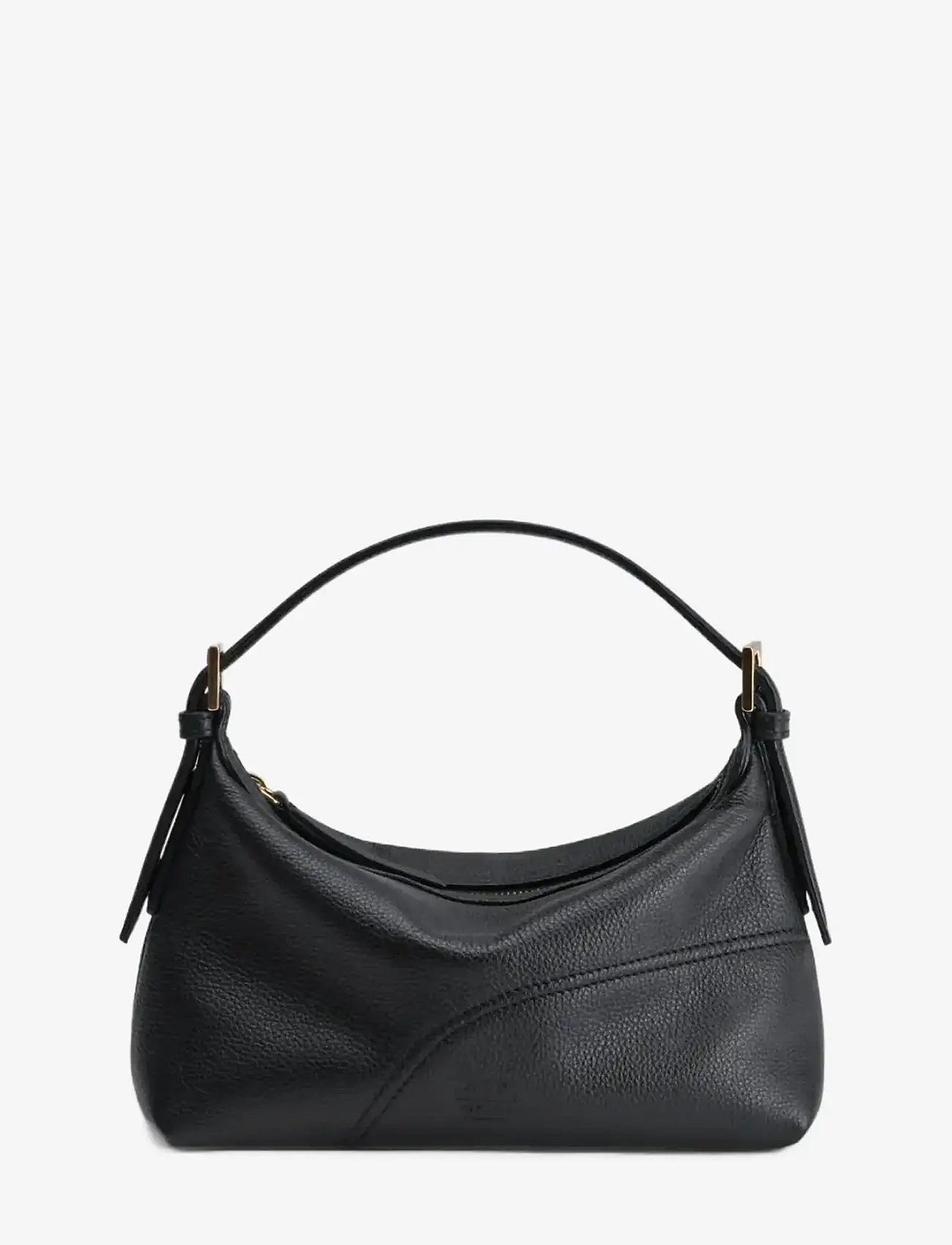 ATP Atelier - Vadena Black Grained Calf - crossbody bags - black - 1