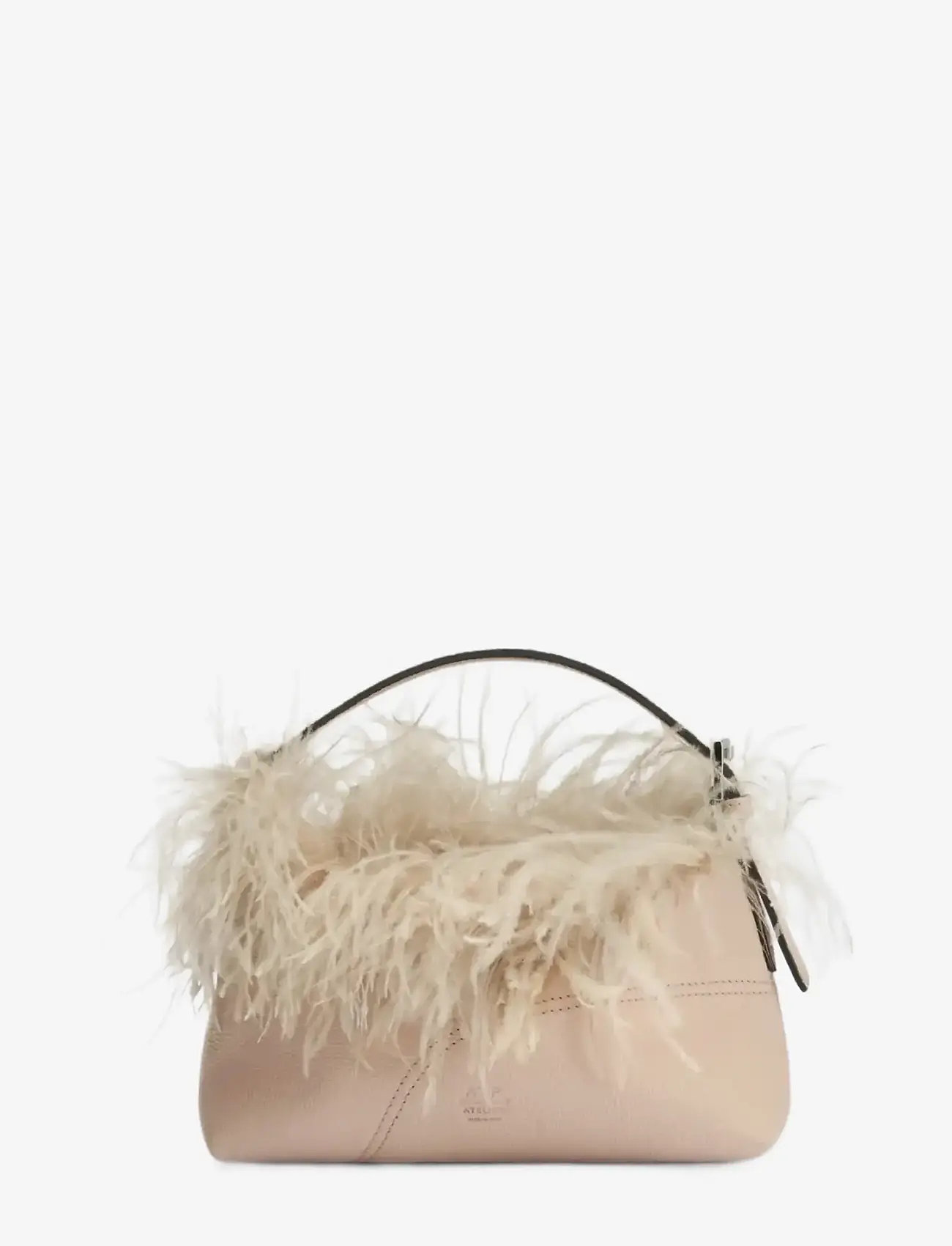 ATP Atelier - Vadena Cipria Grained Calf/Feathers - særlige begivenheder - cipria - 1