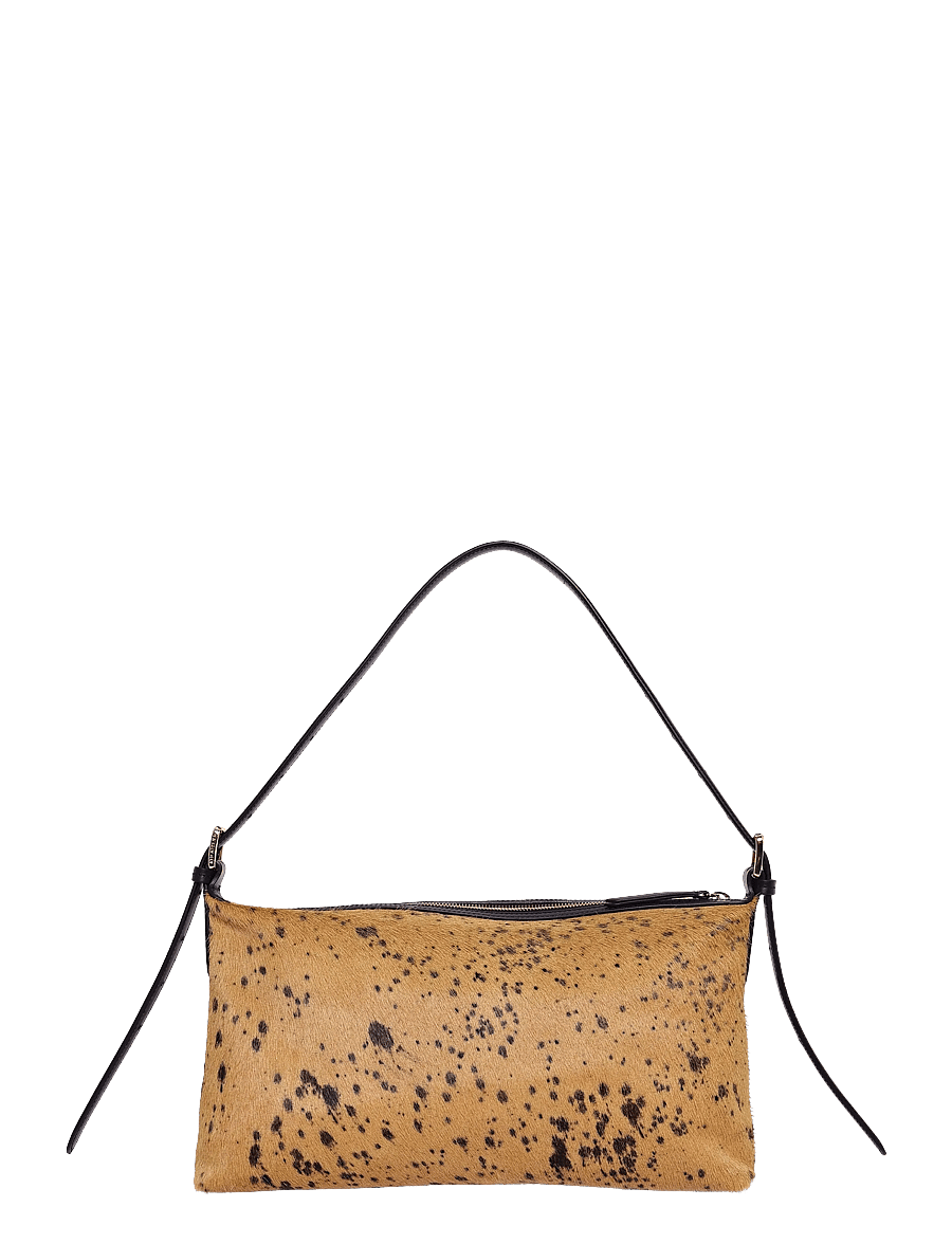 ATP Atelier - Castellare Cannella/Black Printed Mini Cow/Vacchetta - modetrender - cannella/black - 0