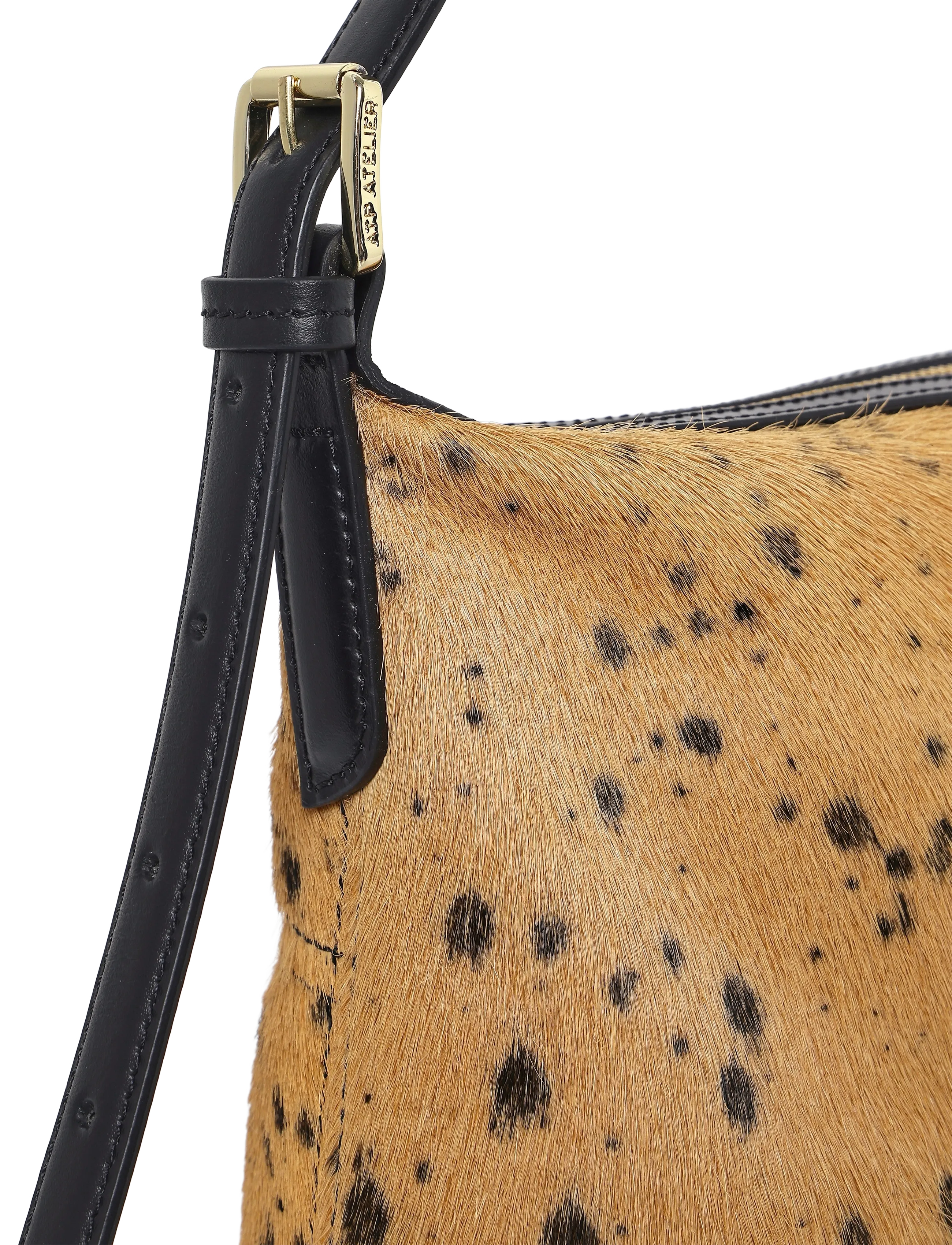 ATP Atelier - Castellare Cannella/Black Printed Mini Cow/Vacchetta - cannella/black - 2