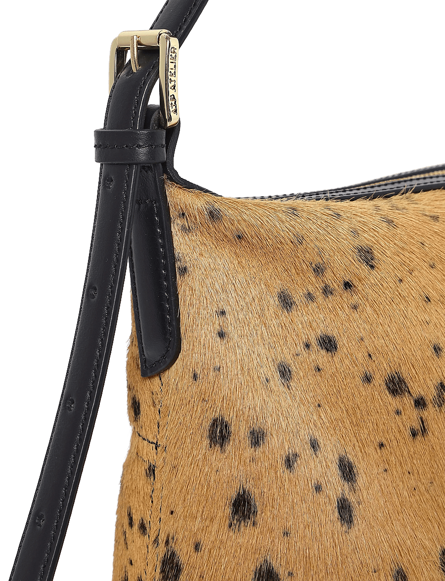 ATP Atelier - Castellare Cannella/Black Printed Mini Cow/Vacchetta - modetrender - cannella/black - 2
