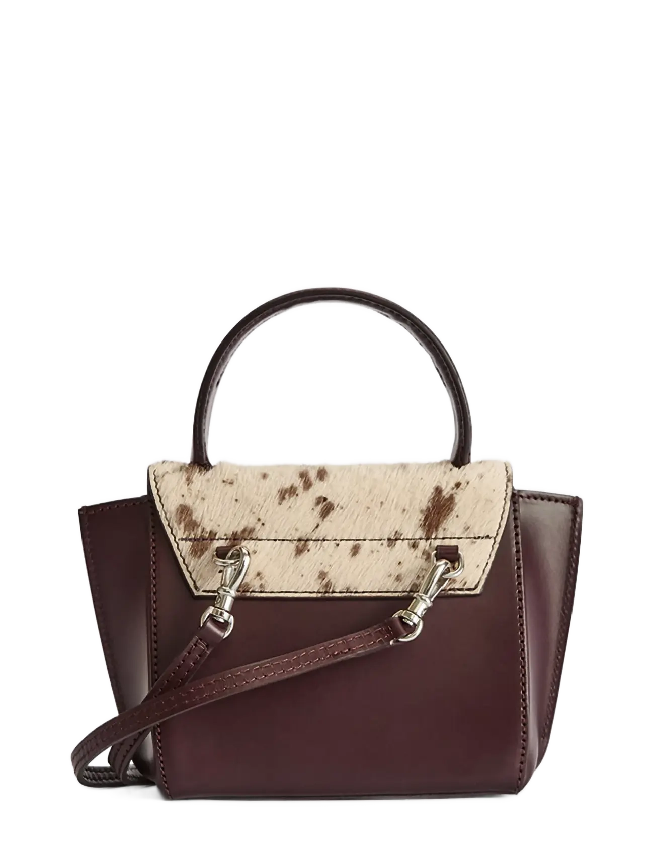 ATP Atelier - Montalcino Mandorla/Walnut Printed Mini Cow/Vacchetta - fashion trends - mandorla/walnut - 1