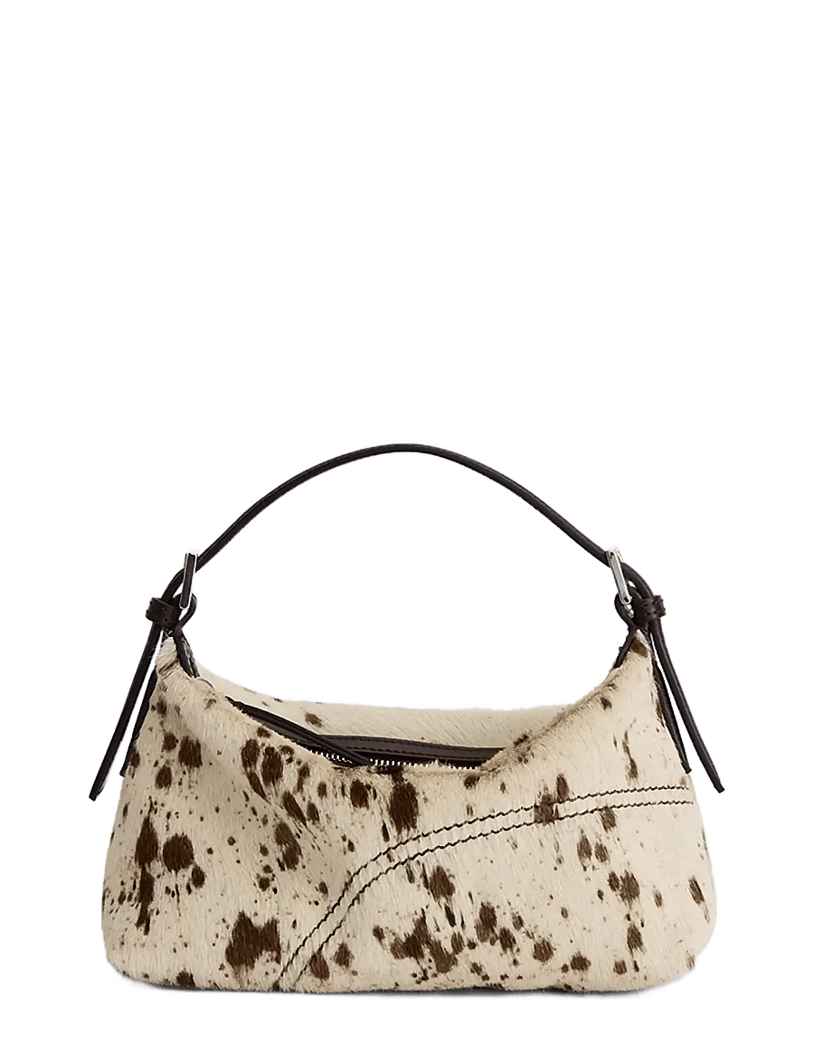 ATP Atelier - Vadena Mandorla/Walnut Printed Mini Cow/Vacchetta - speciella tillfällen - mandorla/walnut - 1