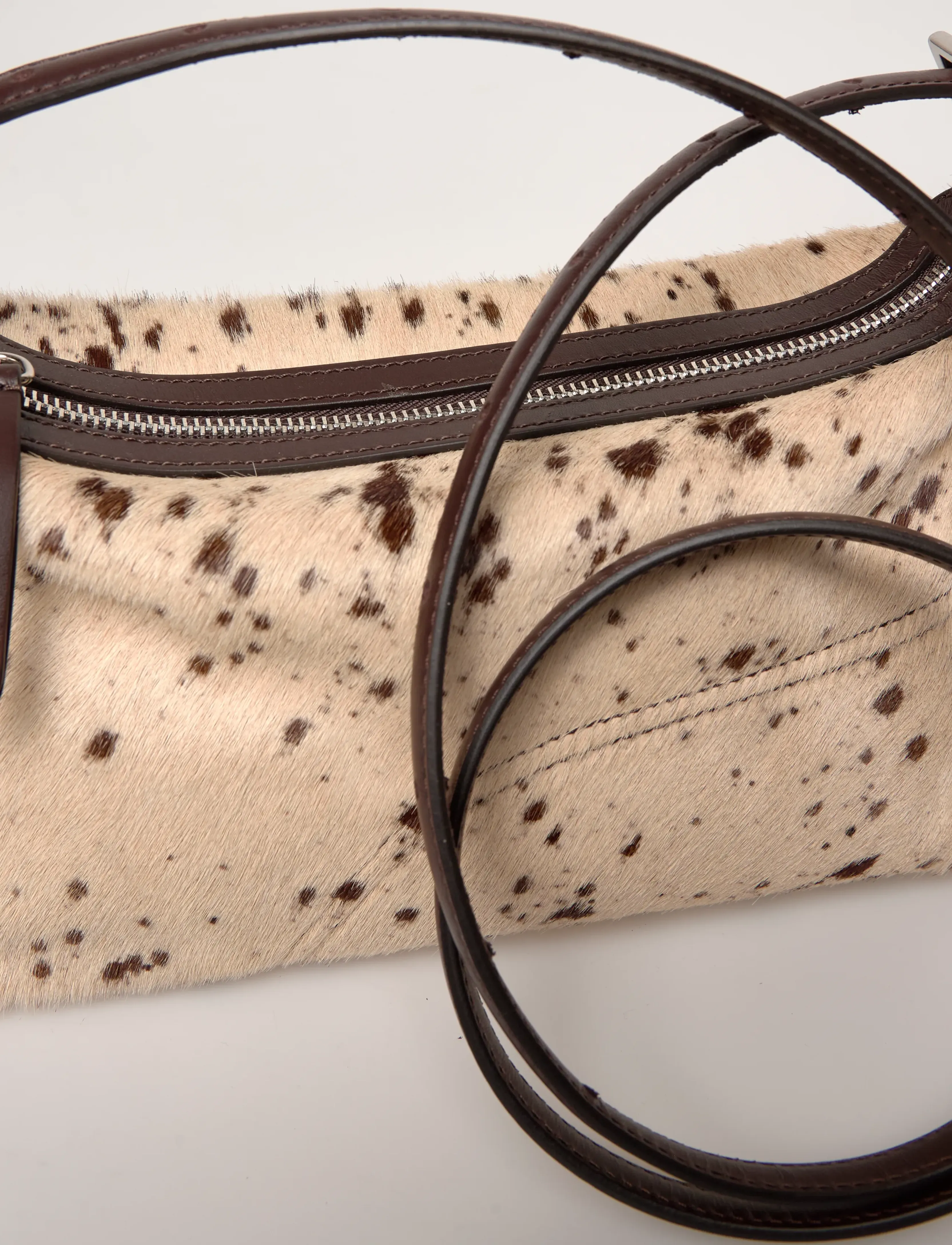 ATP Atelier - Vadena Mandorla/Walnut Printed Mini Cow/Vacchetta - speciella tillfällen - mandorla/walnut - 4