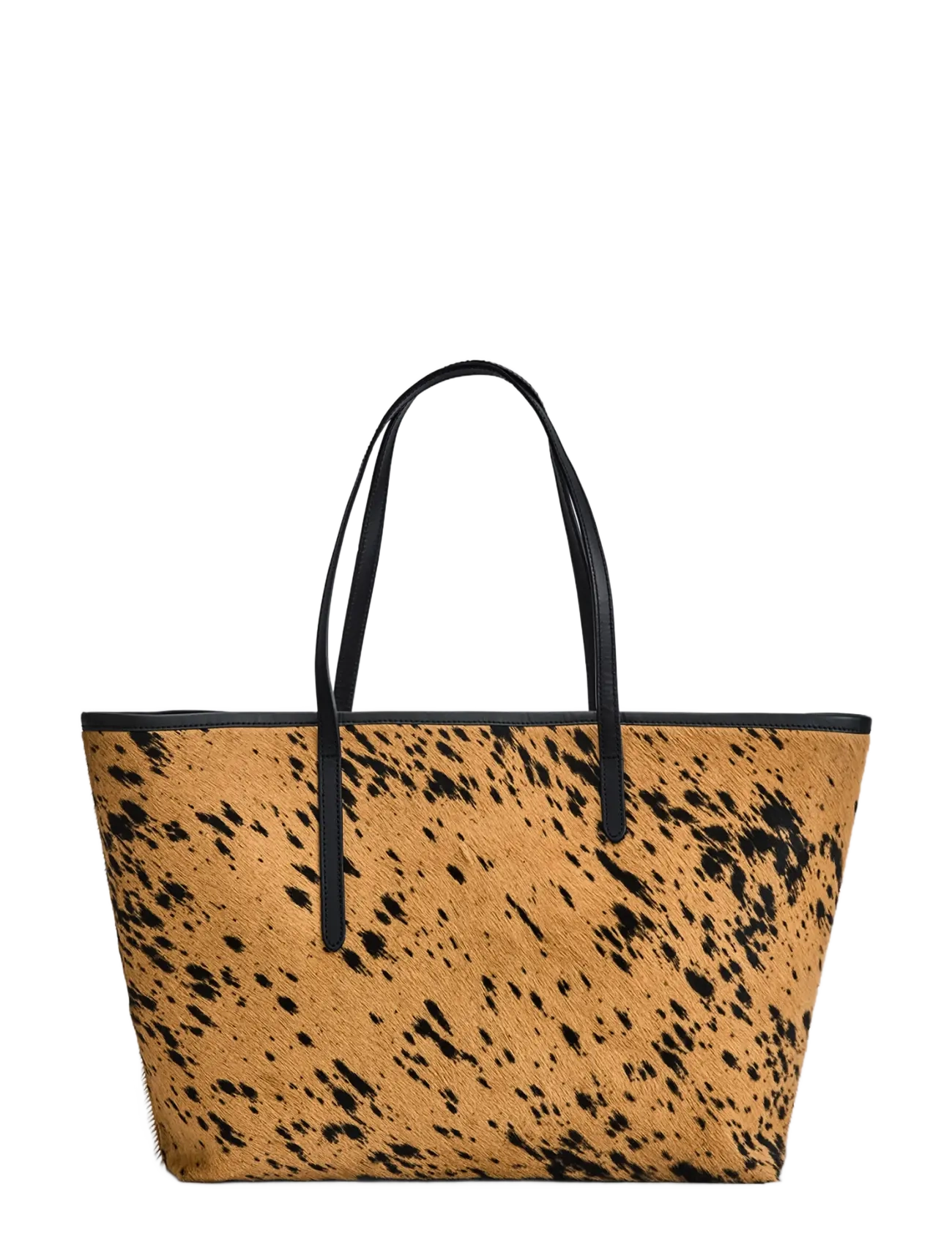 ATP Atelier - Eraclea Cannella/Black Printed Mini Cow/Vacchetta - cannella/black - 1