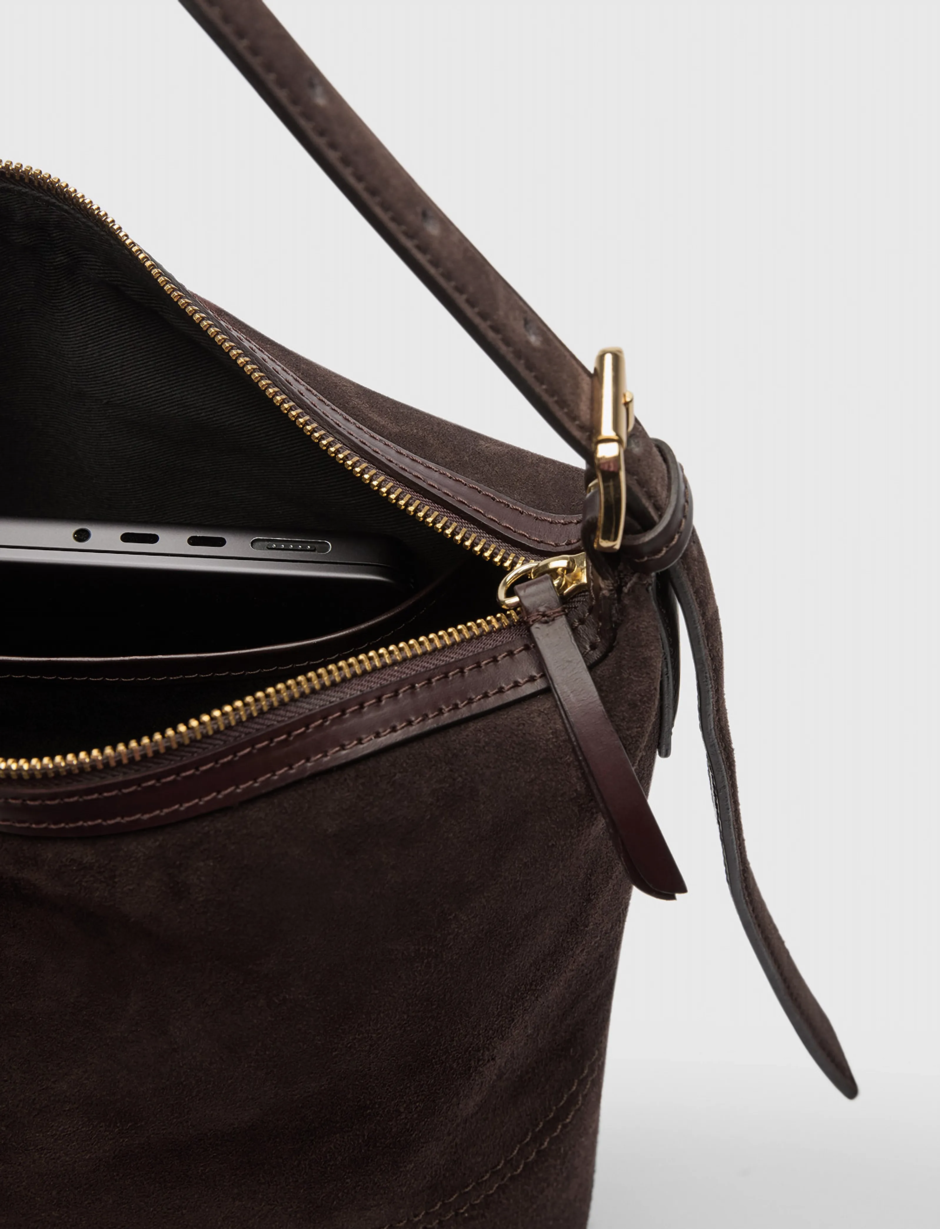ATP Atelier - Tolve Walnut Suede - fashion trends - walnut - 3
