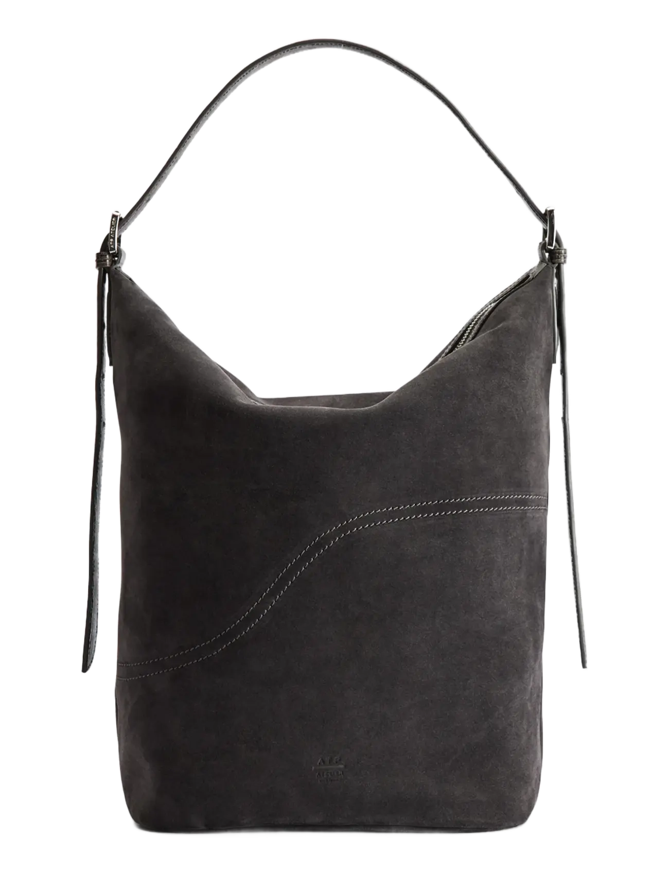 ATP Atelier Tolve Peltro Suede/Printed Lizard - Kotid - PELTRO / grey