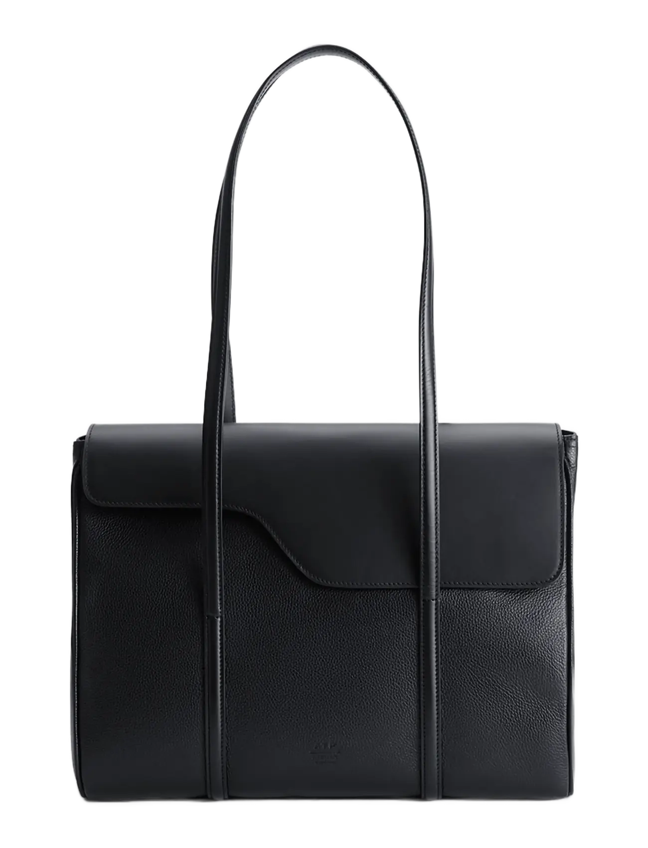 ATP Atelier Abriola Black Grained Calf/Vacchetta - Kontoririided - BLACK / black
