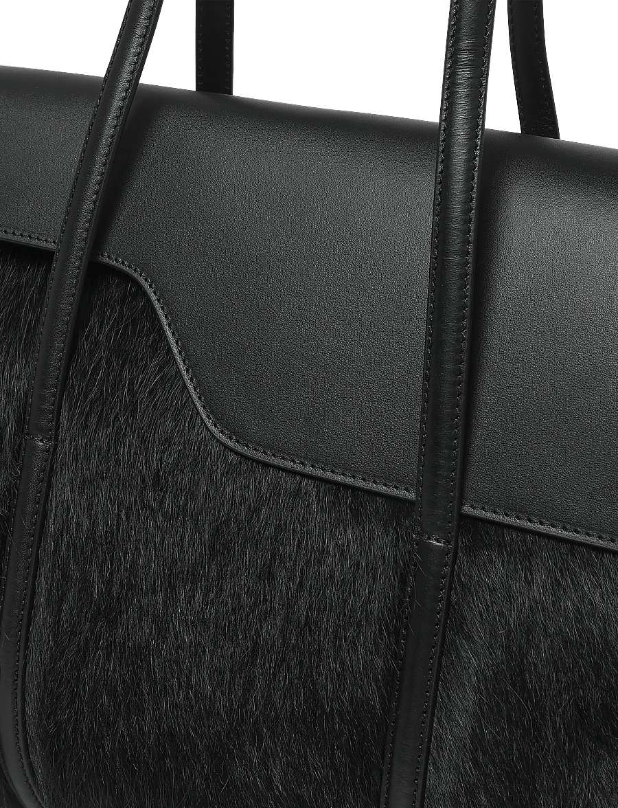ATP Atelier - Abriola Black Pony/Vacchetta - moetrendid - black - 3