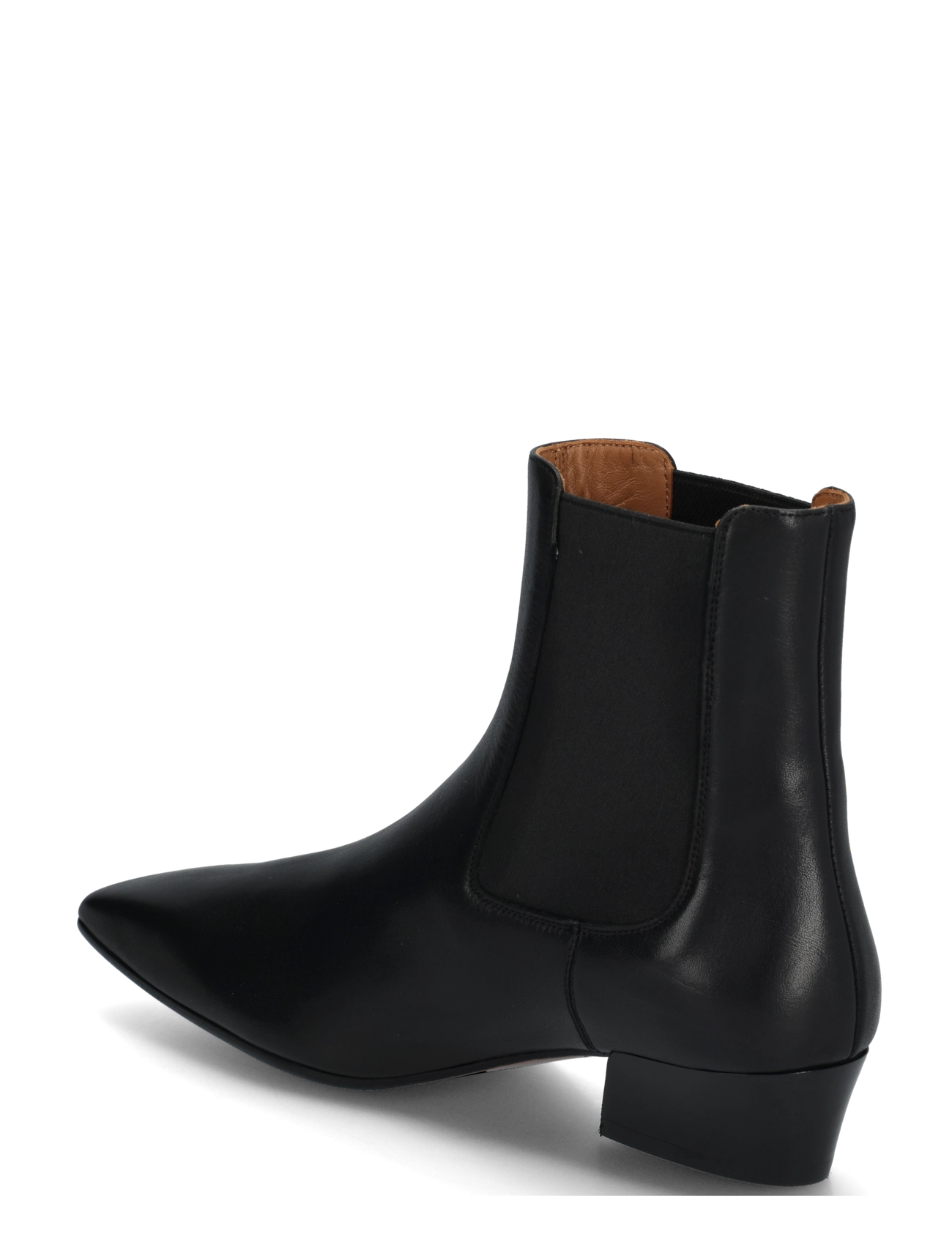 ATP Atelier - Nemoli Black Calf - kontsaga poolsaapad - black - 1