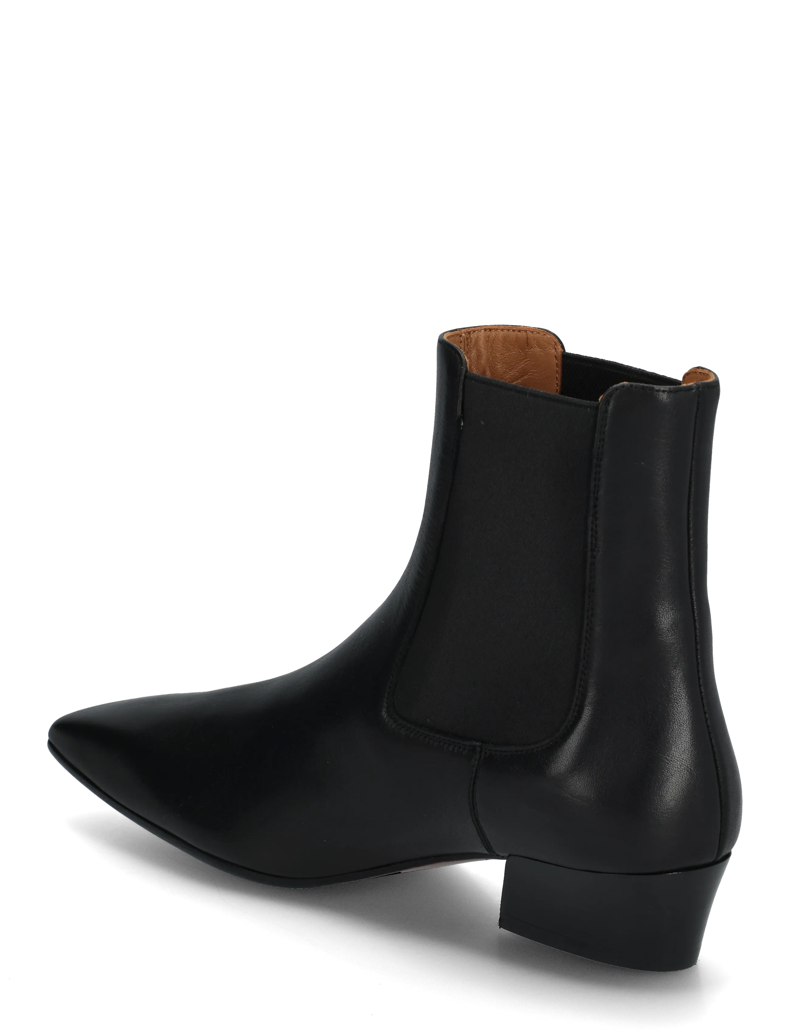 ATP Atelier - Nemoli Black Calf - heeled ankle boots - black - 1