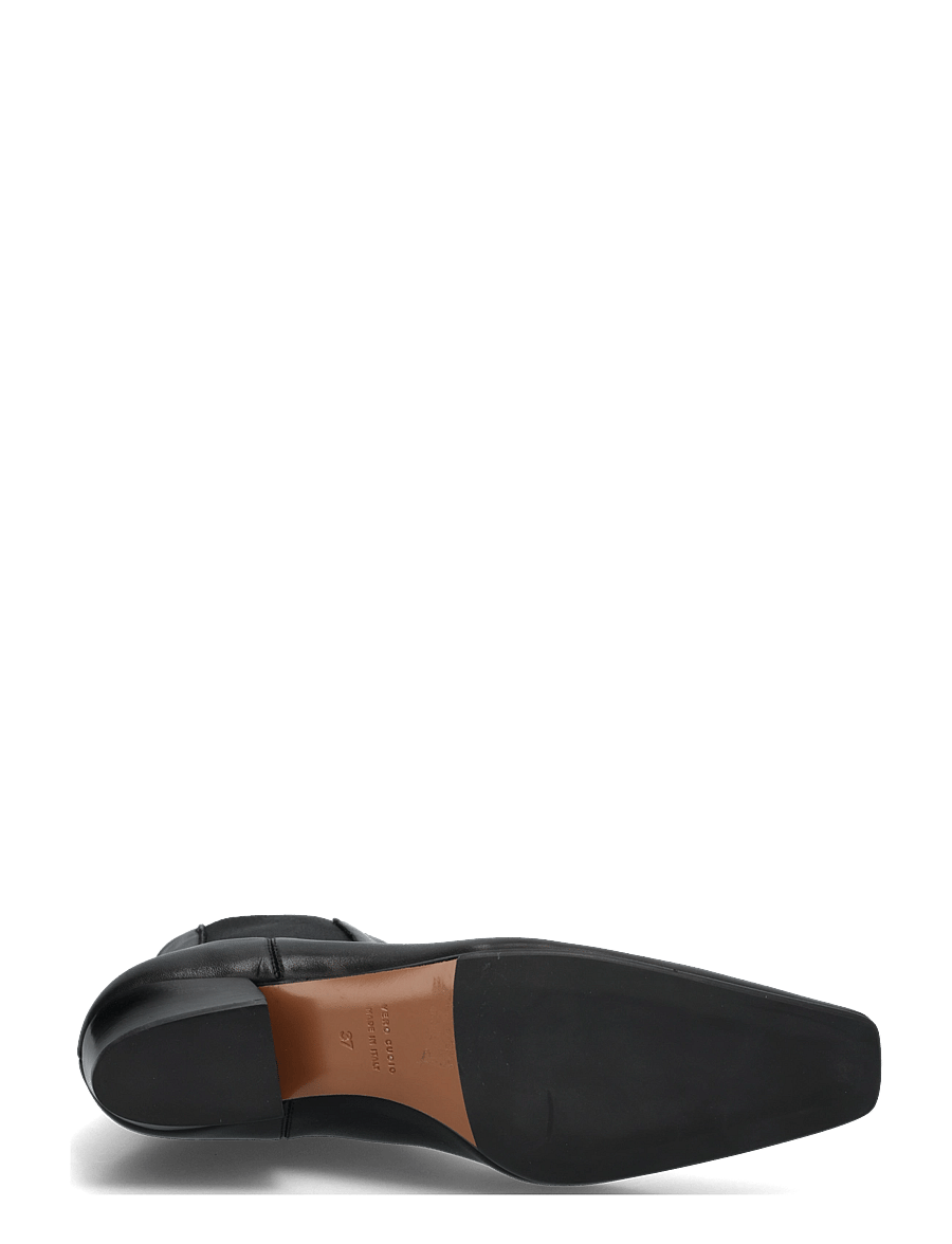 ATP Atelier - Nemoli Black Calf - kontsaga poolsaapad - black - 4