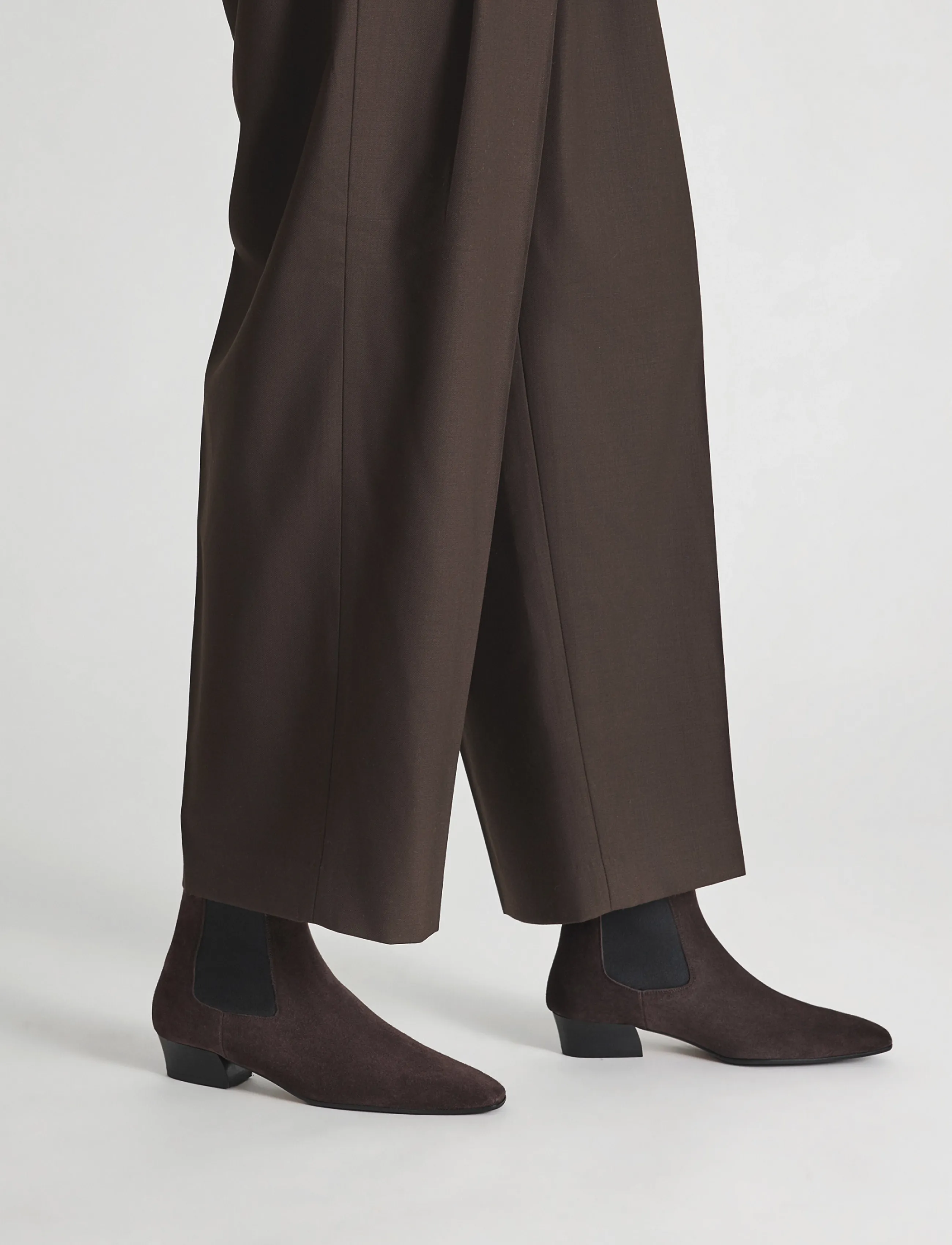 Nemoli Walnut Suede