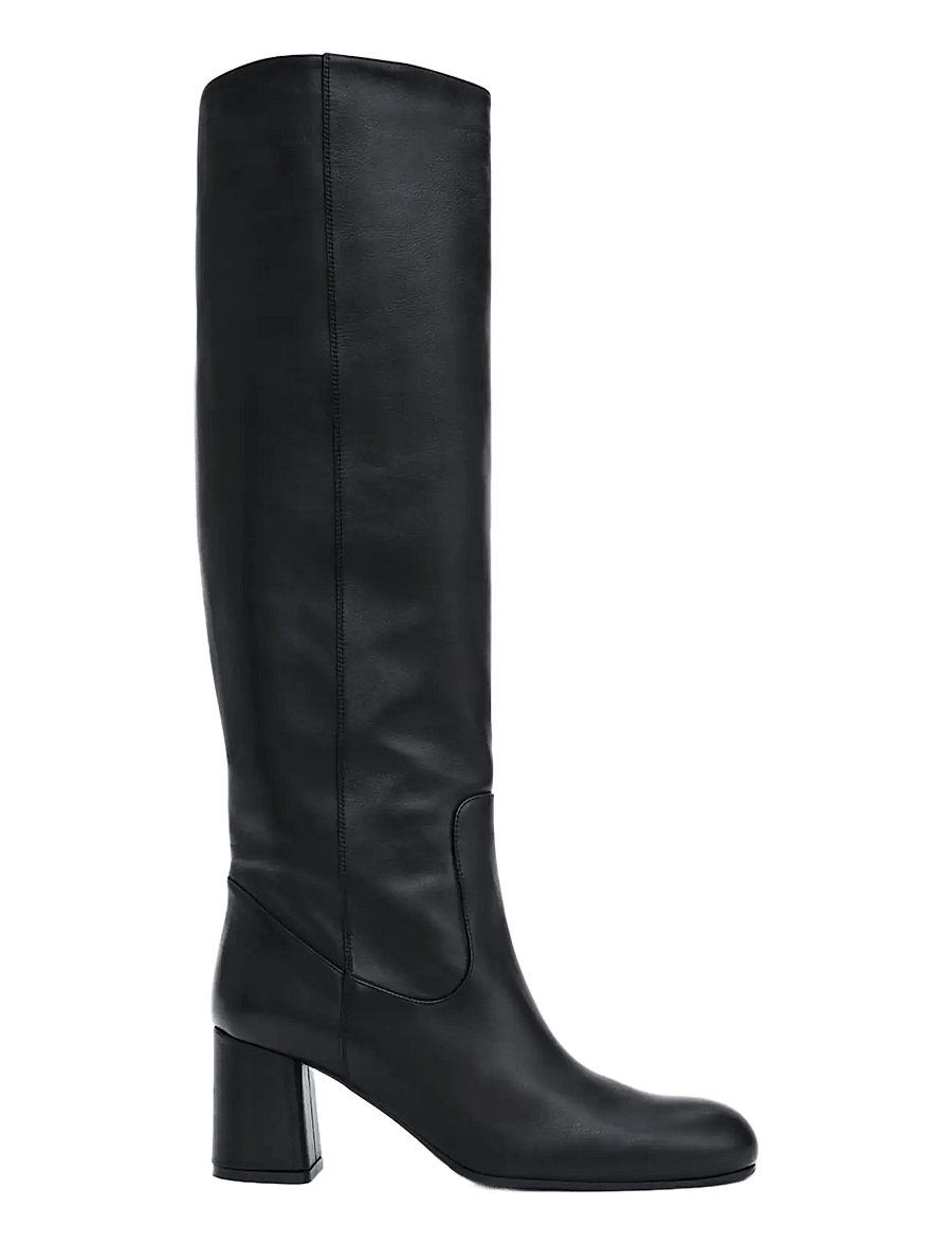 ATP Atelier - Sarconi Black Calf - langskaftede støvler - black - 0