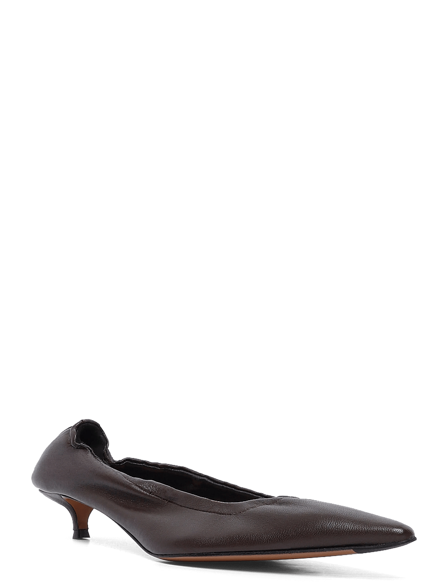 ATP Atelier - Valfurva Walnut Shiny Nappa - pumps - walnut - 1