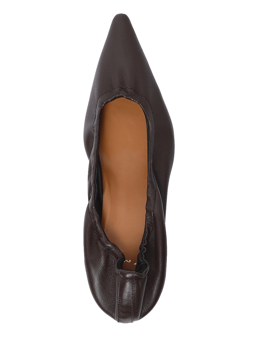ATP Atelier - Valfurva Walnut Shiny Nappa - pumps - walnut - 4