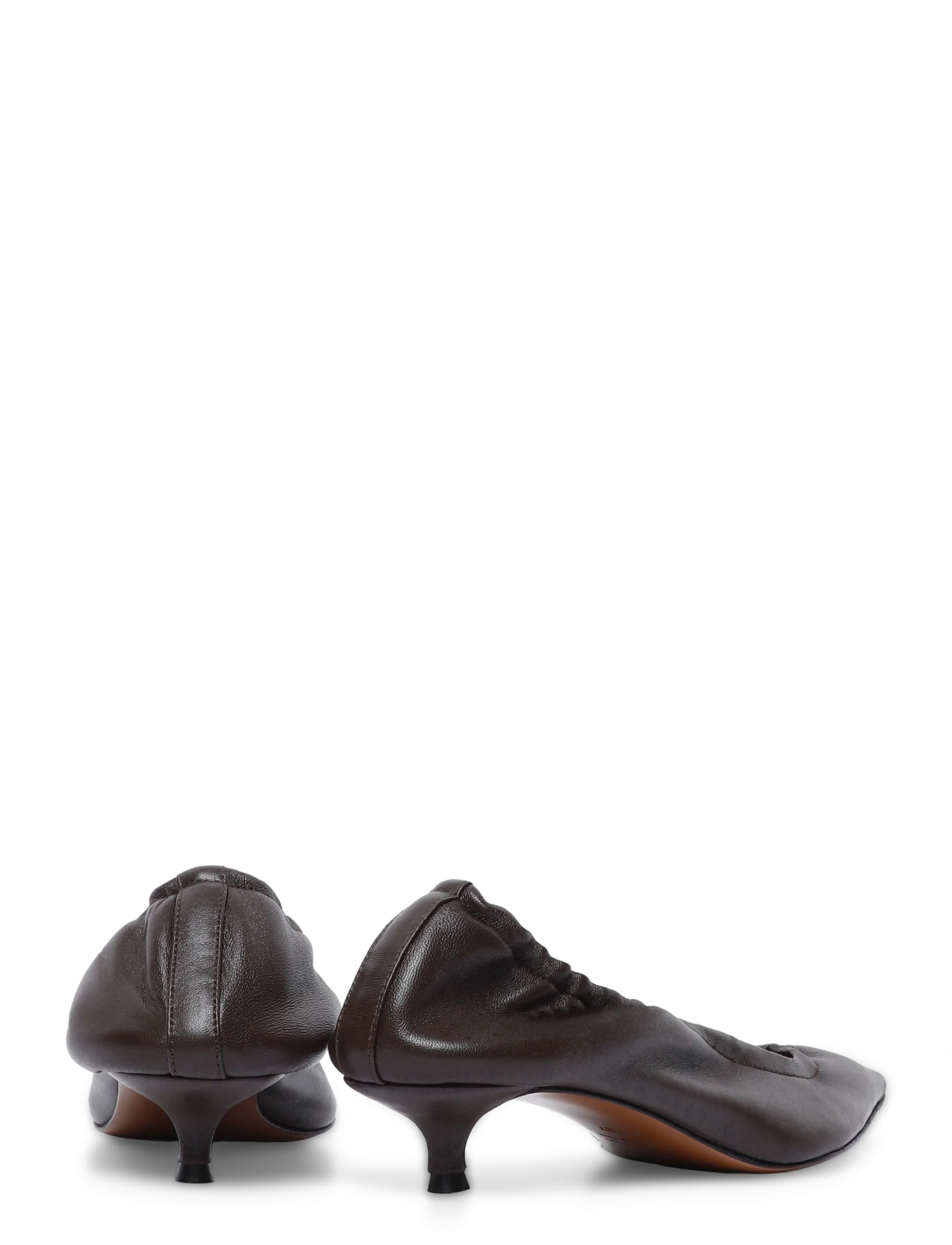 ATP Atelier - Valfurva Walnut Shiny Nappa - pumps - walnut - 5