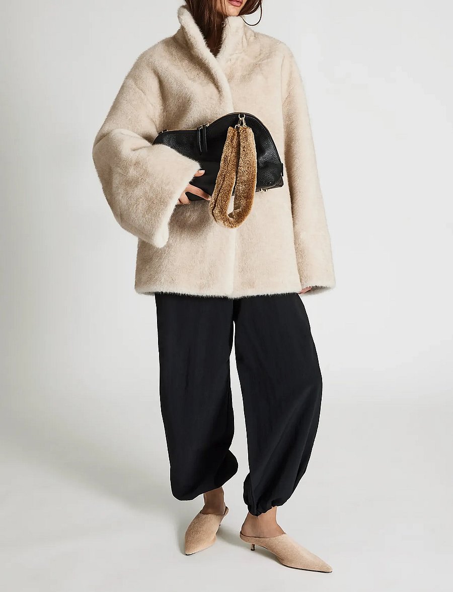 ATP Atelier - Novate Black/Orsetto Grained Calf/Shearling - black/orsetto - 2